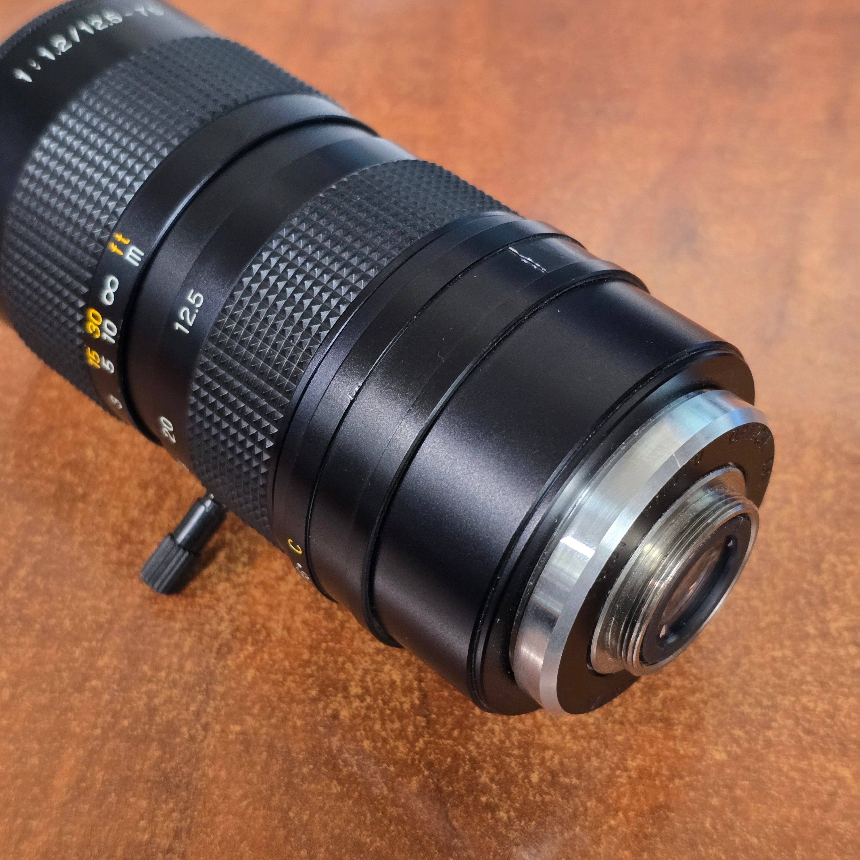 Fujinon 12.5-75mm T1.2 TV Zoom Lens H6x12.5R C-Mount S# 998499