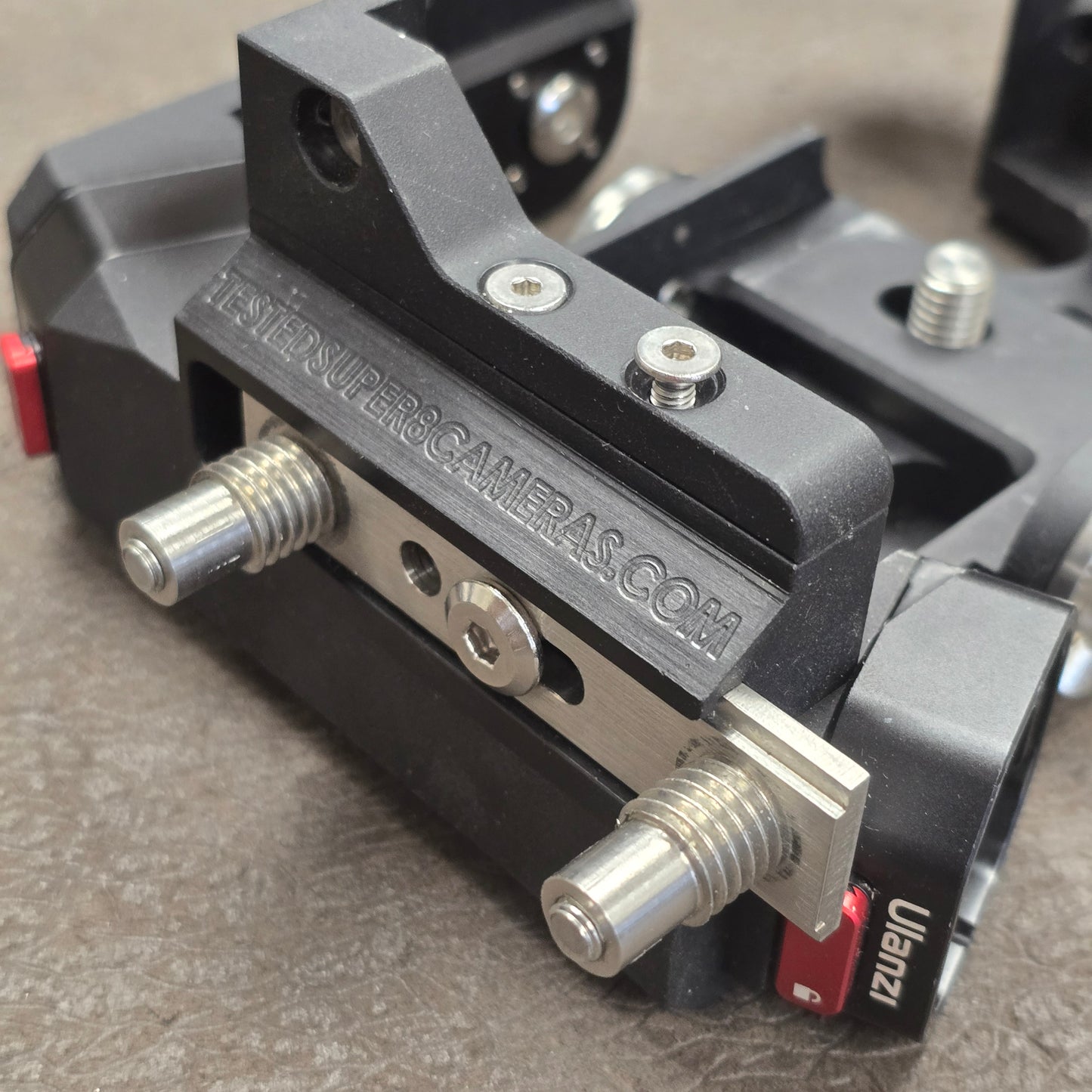 Bolex EL Super 16mm Camera Package with Tested Super 8 Custom Cage & Grip Batteries S# 310894
