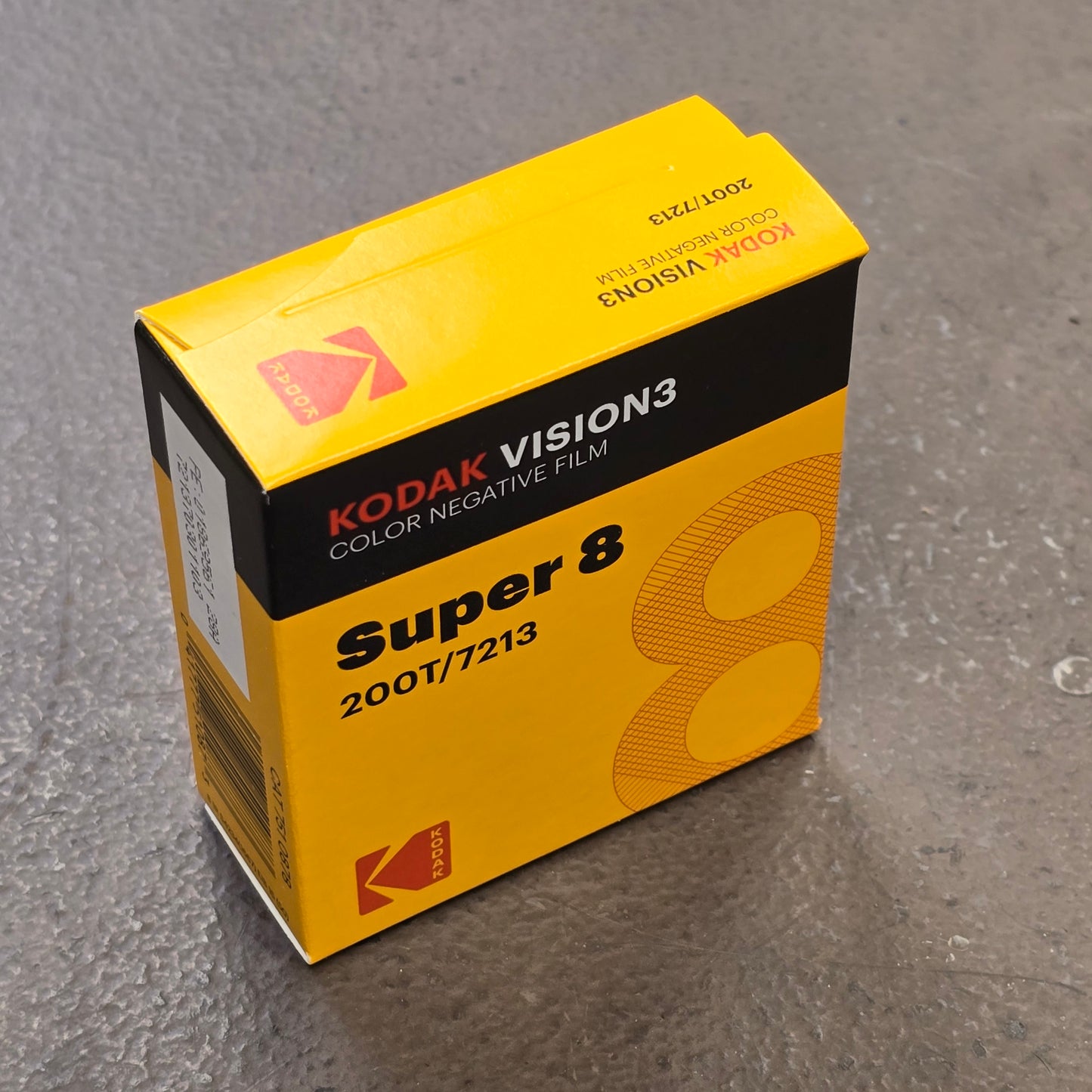 KODAK S8mm 50' VISION3 200T Color Negative Film 7213