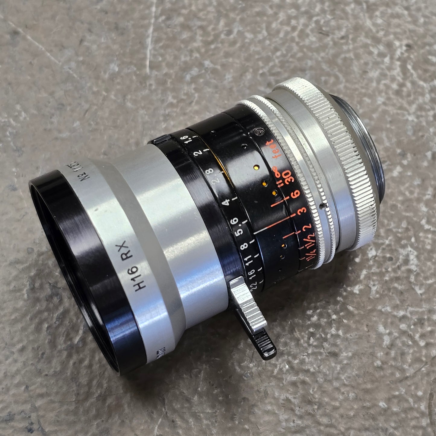 Switar 10mm Preset f1.6 H16 RX C-Mount Lens S# 1137570