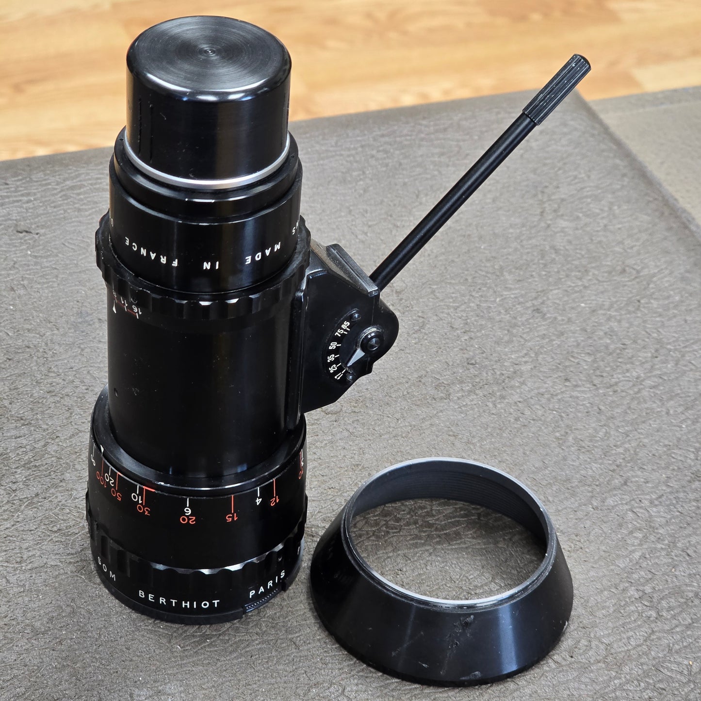 Som Berthiot Paris Pan Cinor 17-85mm t/2.66 Arri Standard Mount Zoom Lens S# CC 6646