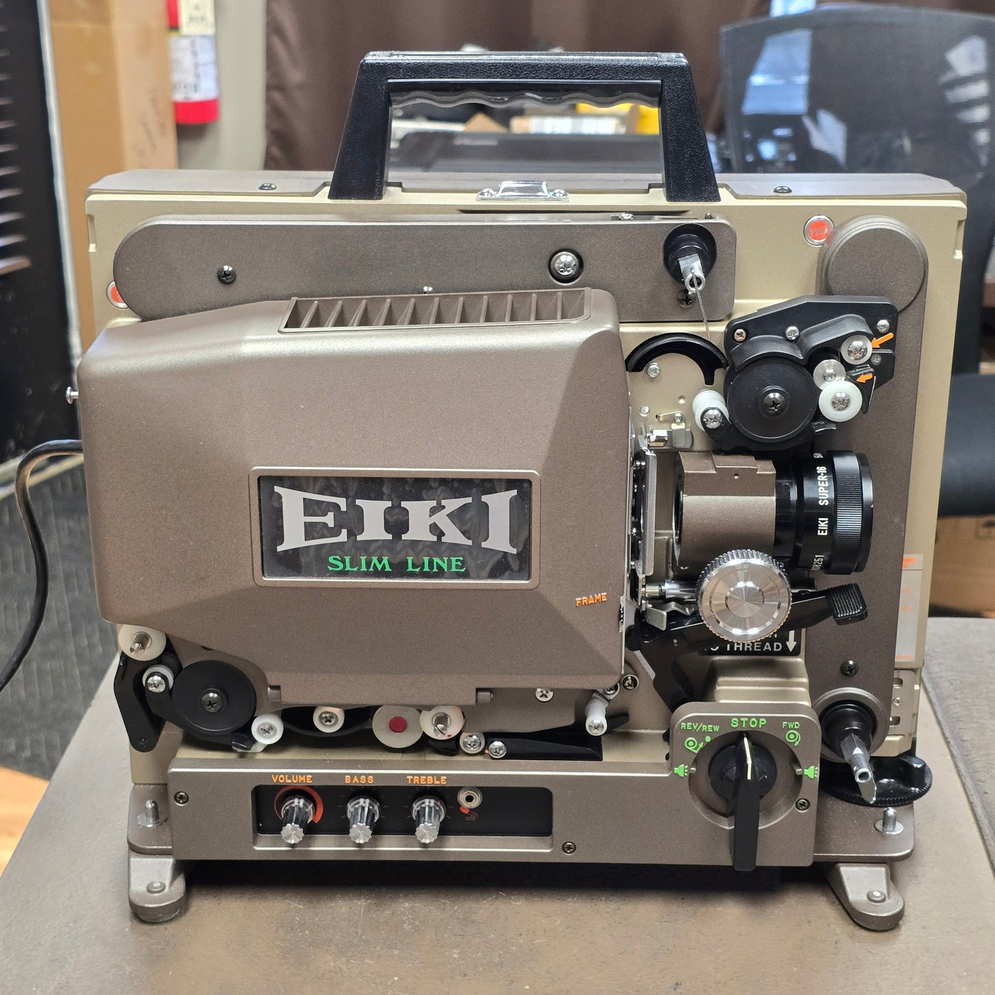 Eiki SNT-O Slim Line 16mm Autoload Sound Projector S# 29844