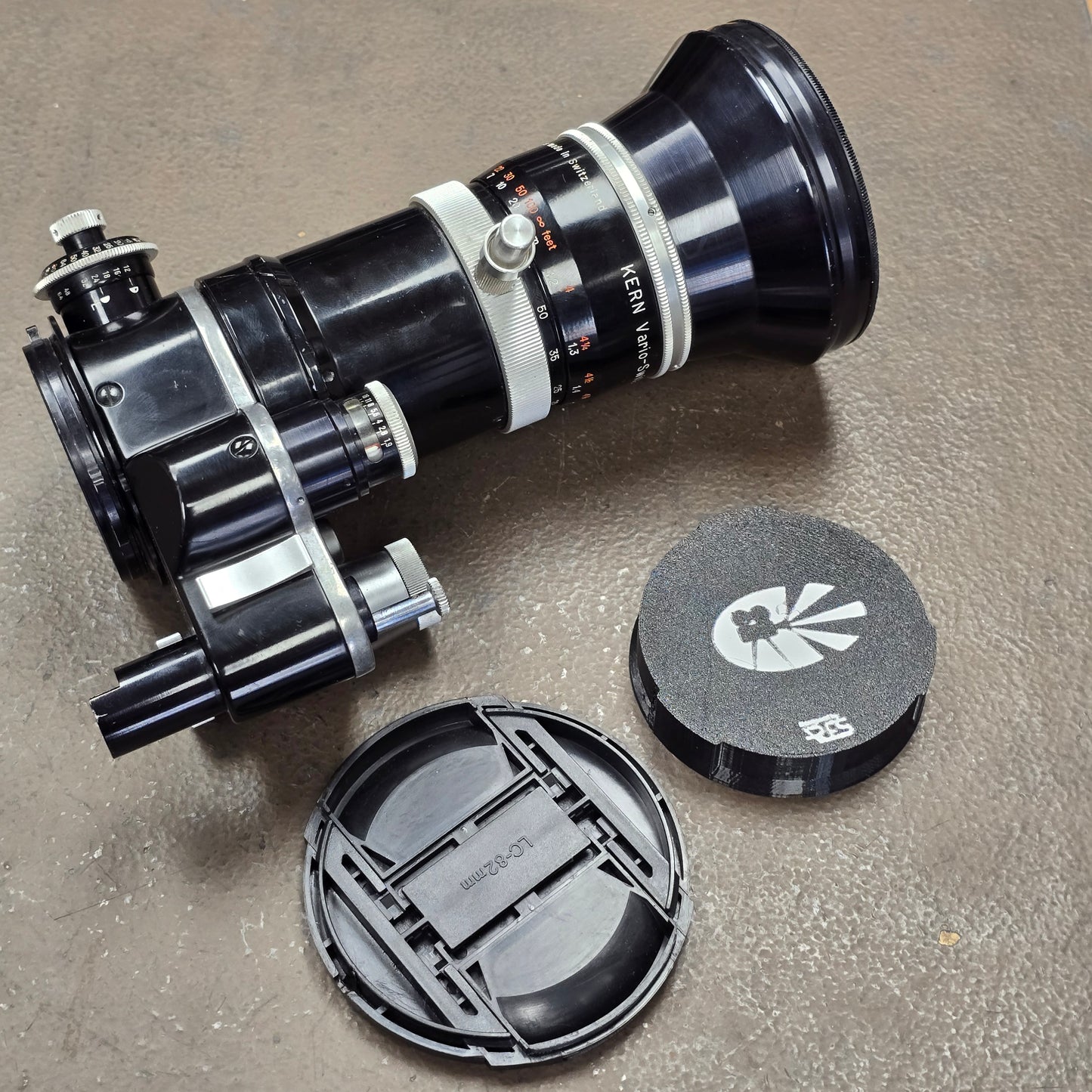 Kern Vario-Switar 16-100mm POE f1.9 Zoom Lens Bolex Bayonet Mount S# 1122721