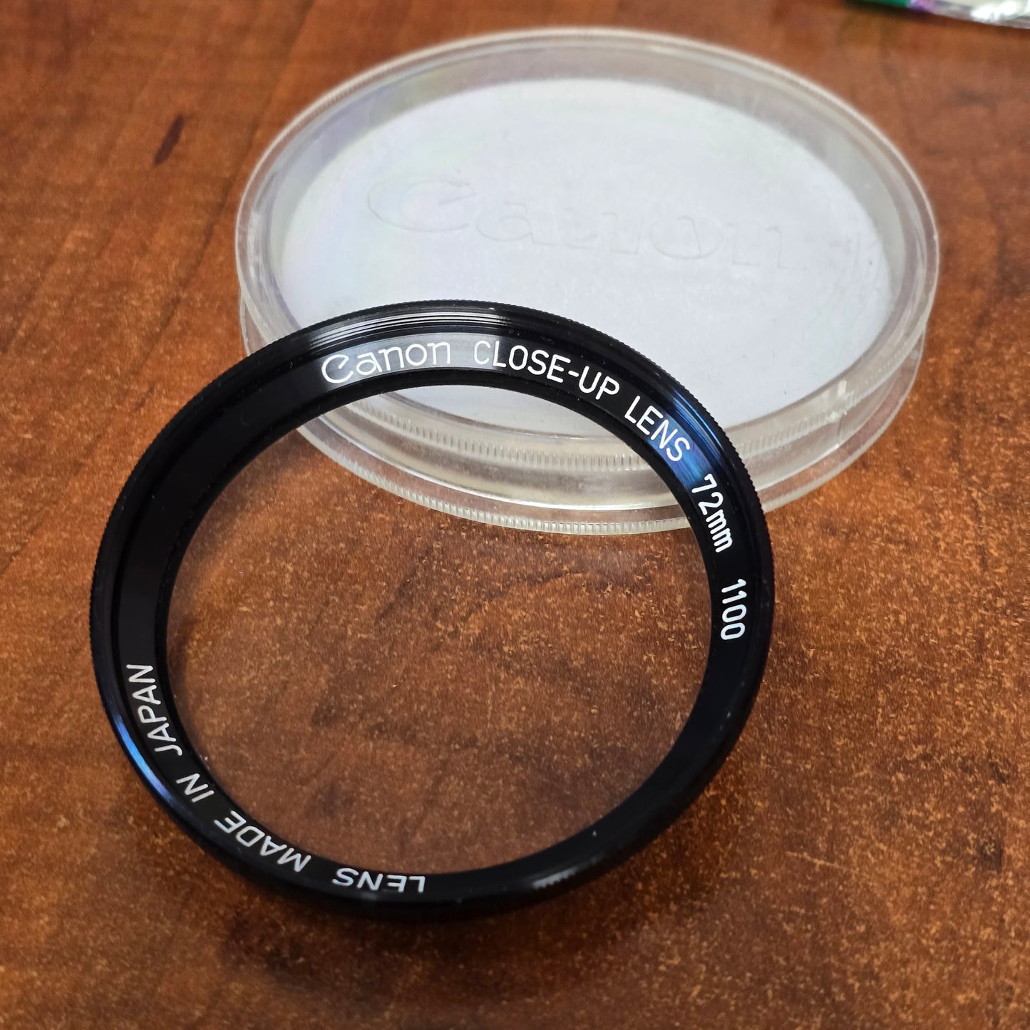 Canon Scoopic 72mm Close Up Lens (1100)