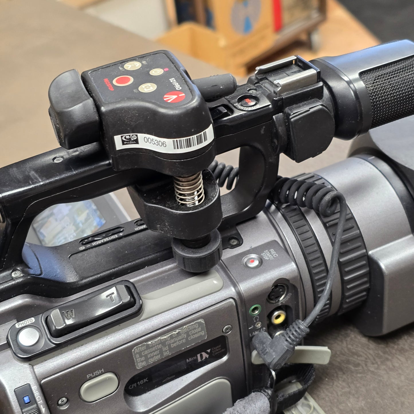 Manfrotto 521PRO Lanc Remote Contol For Sony Cameras ( Used )