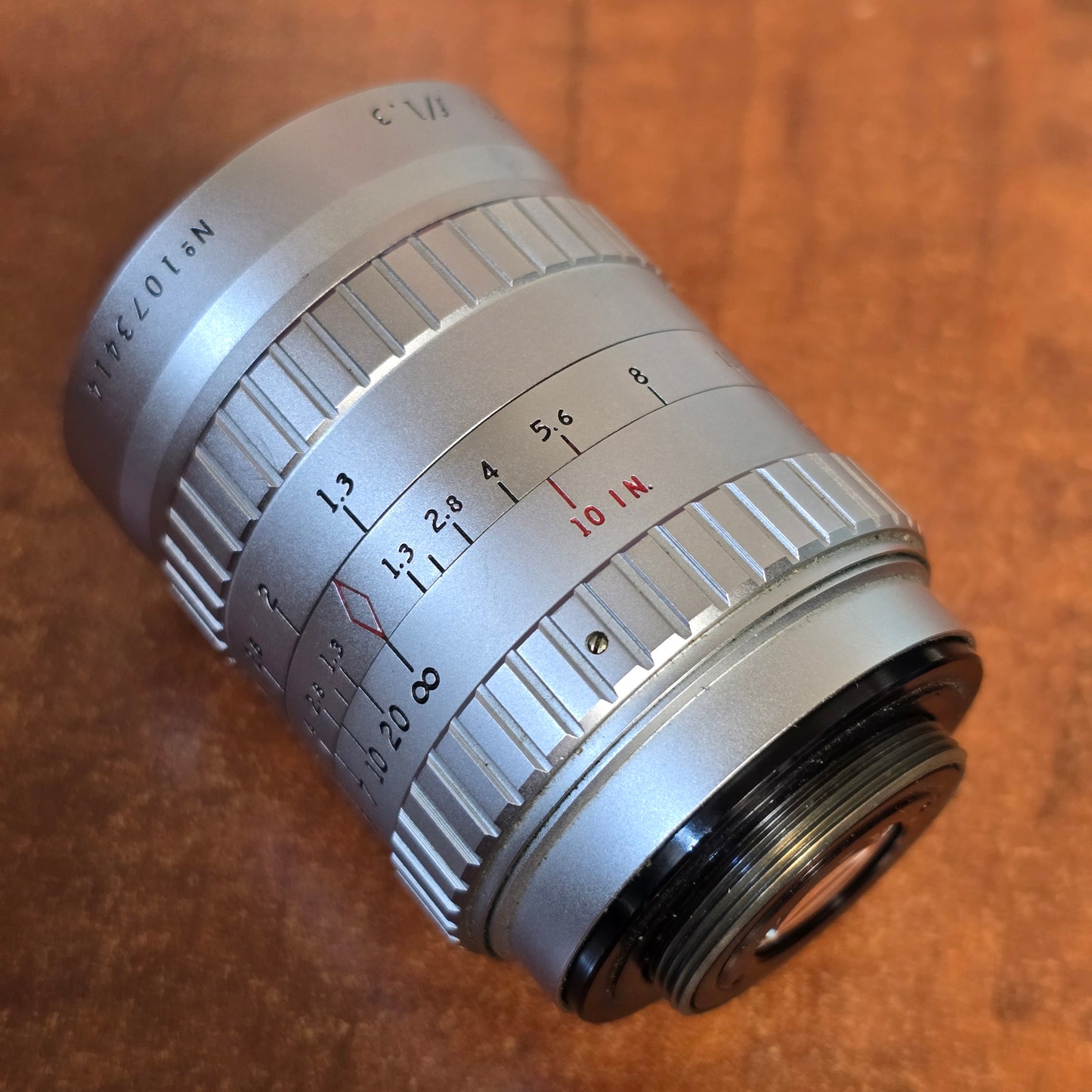 Bell And Howell - Angenieux 15mm f1.3 C Mount lens S# 1073414