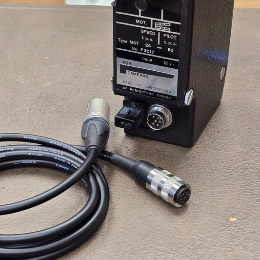 Bolex 6-Pin Female Tuchel - 4-Pin XLR Male Power cable for MST Motor