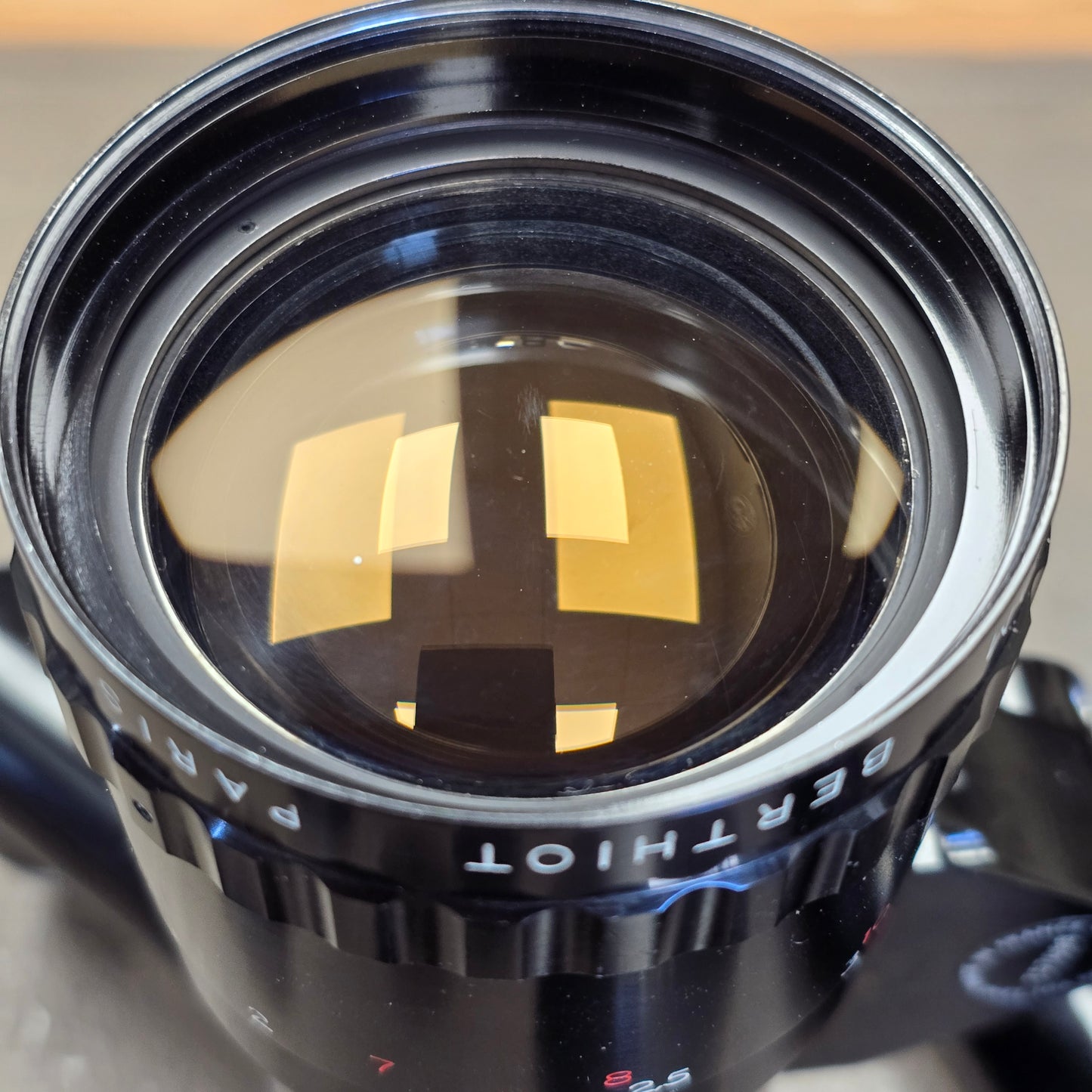 Som Berthiot Pan Cinor 17-85mm T2.66 C-Mount Zoom lens with Dogleg Viewfinder S# T61421