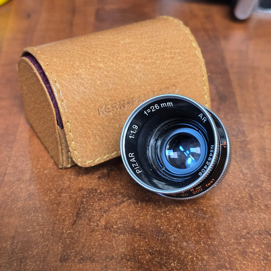 Pizar 26mm F1.9 AR C-Mount Lens S# 482406