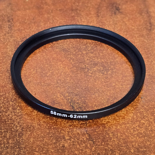 58mm-62mm Step up Ring Adapter