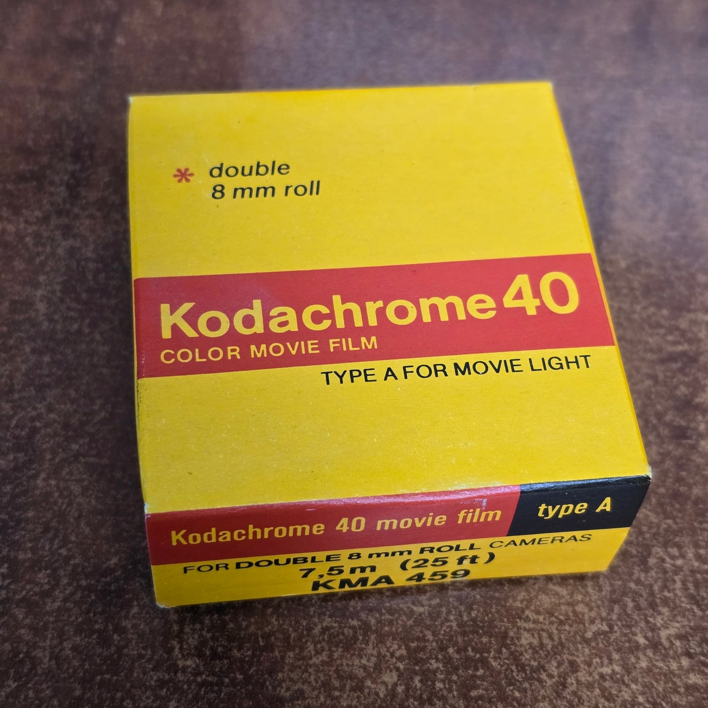 KODAK Kodachrome 40 Double 8mm Film ( Expired Stock )