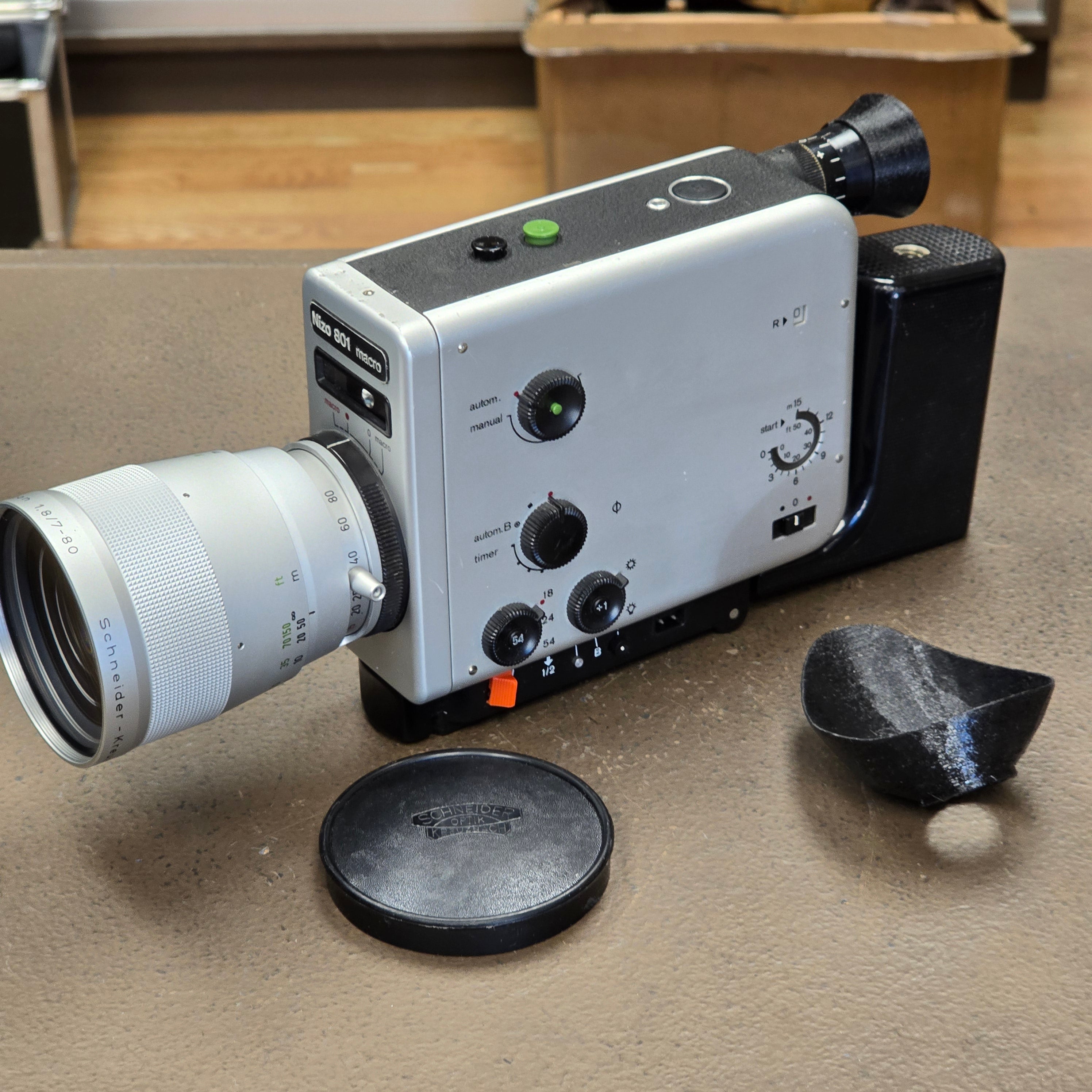 Nizo 801 macro 8mmフィルムカメラ rn-