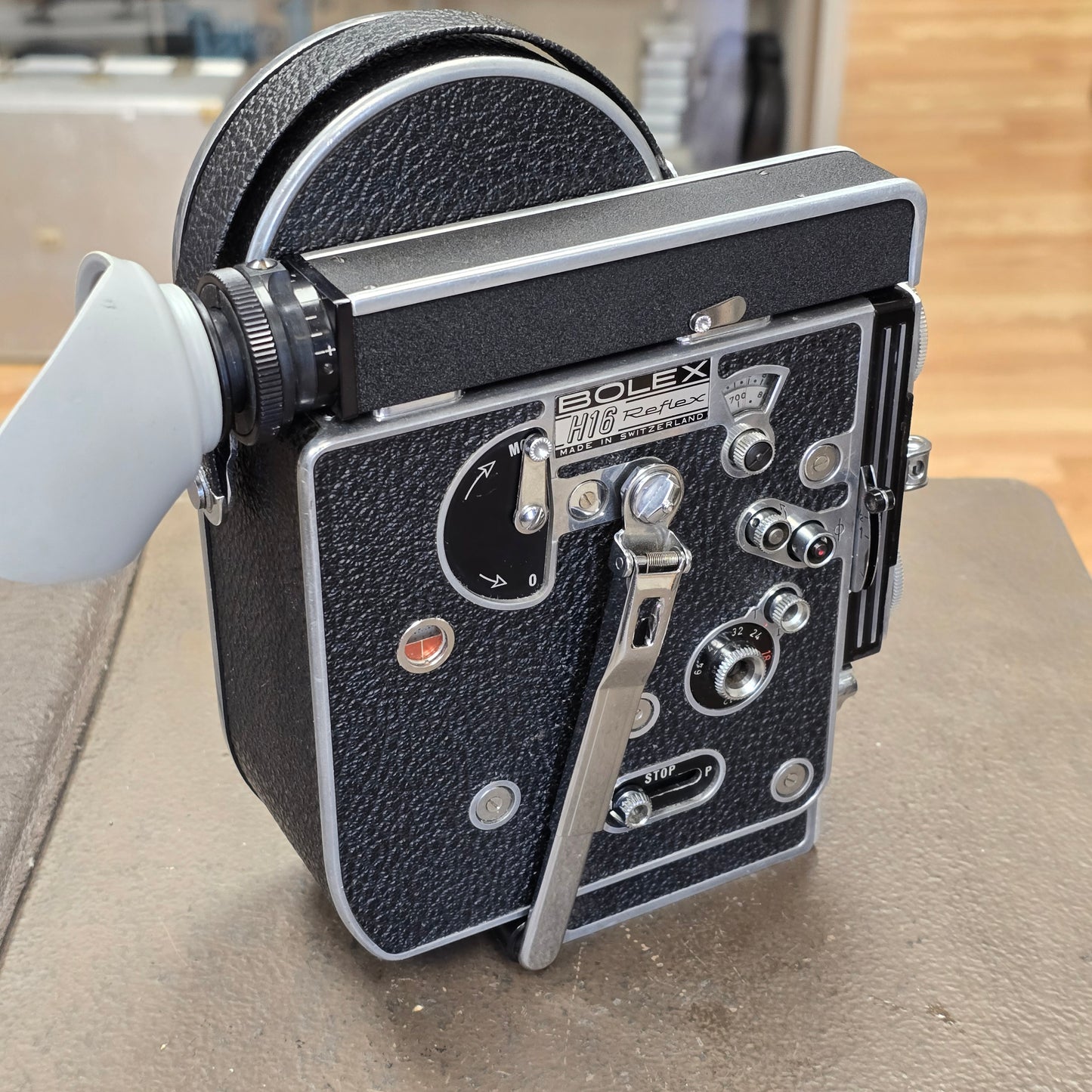 Bolex H16 Rex 4 with 10x Viewfinder S# 217159 With Case & Accessories