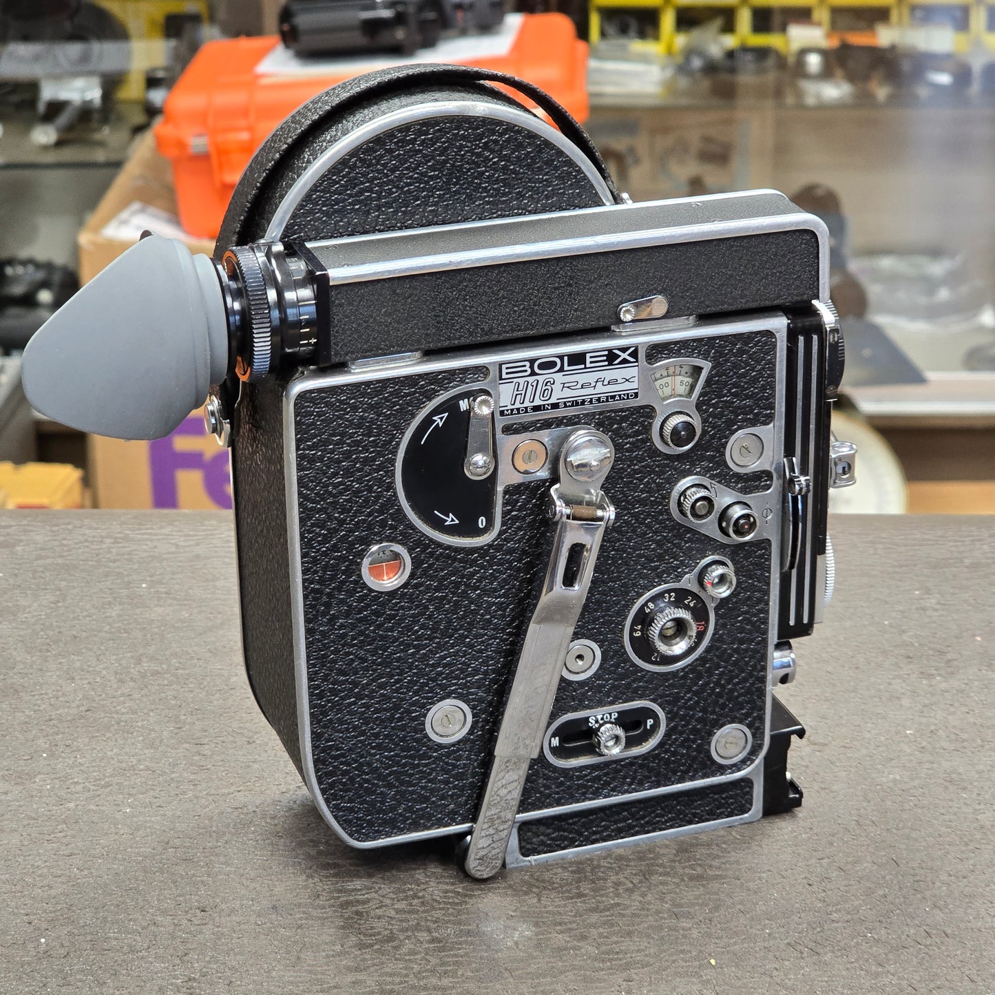 Bolex H16 Rex 4 with 10x Viewfinder S# 222771