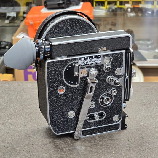 Bolex H16 Rex 4 with 10x Viewfinder S# 222771