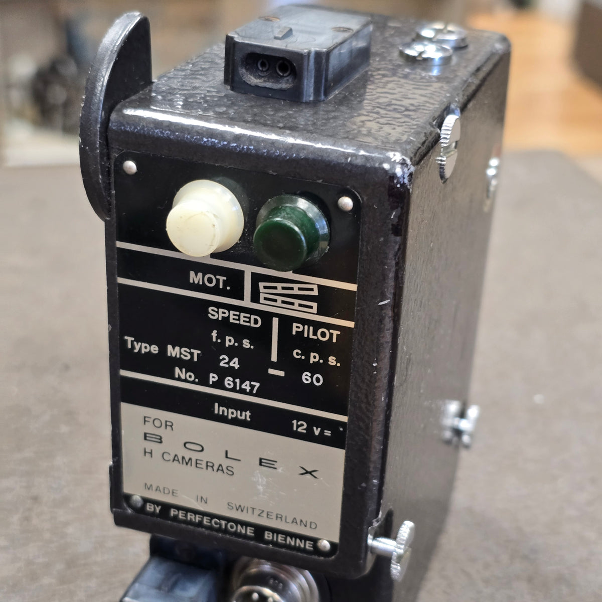 Bolex MST 24FPS Motor for H16 Cameras ( 6-Pin ) S# P6147