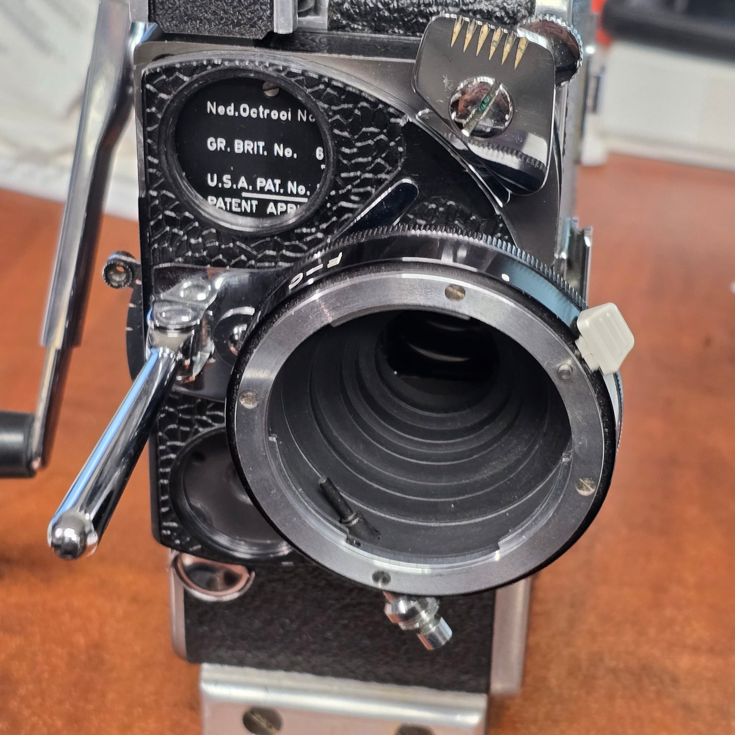 C-Mount to Nikon-F Lens Adapter