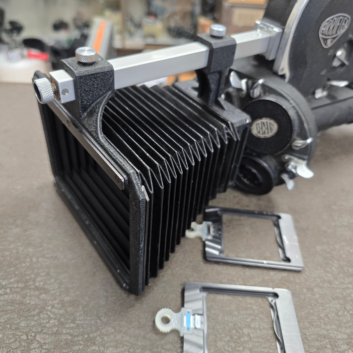 Arriflex 2"x2" Mattebox with 8" Beam S# 8666