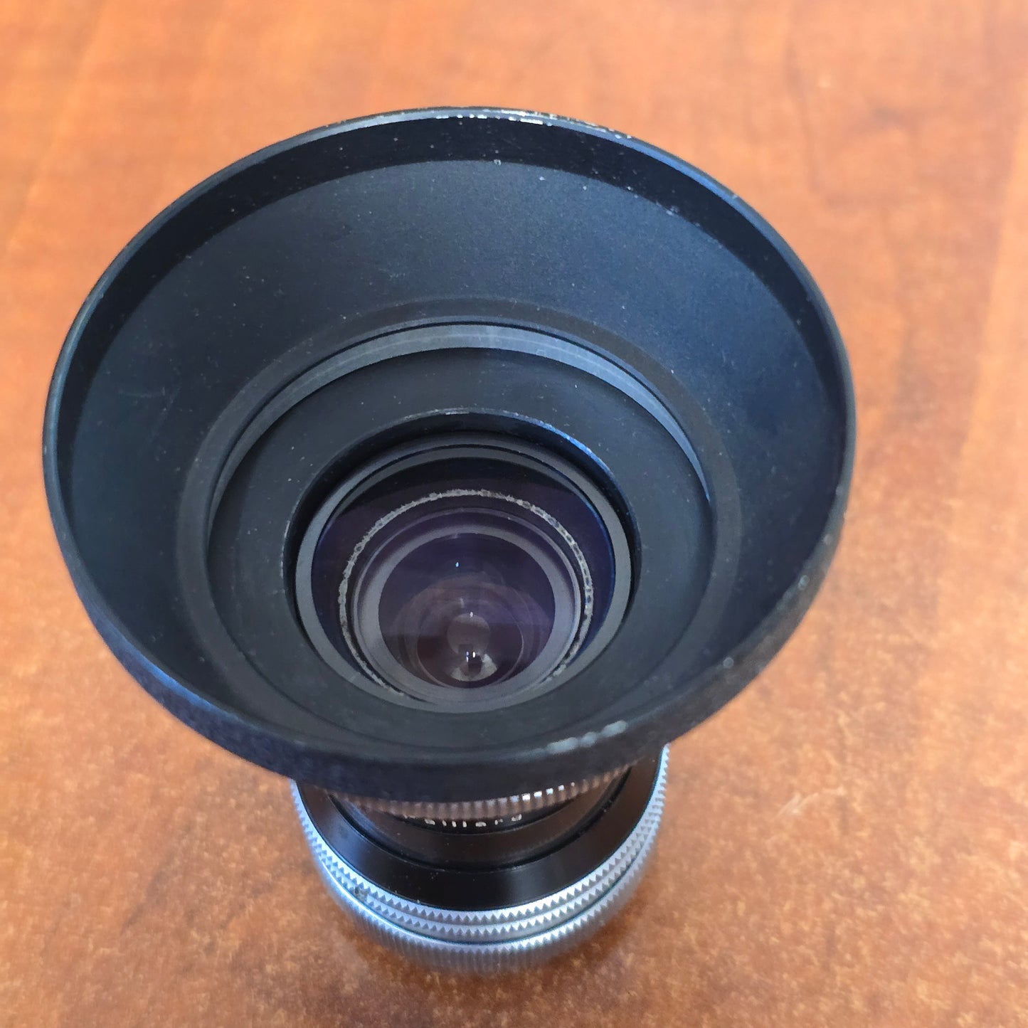 Switar 10mm f1.6 H16 RX C-Mount Lens S# 1037491 with Lens Shade & Filters