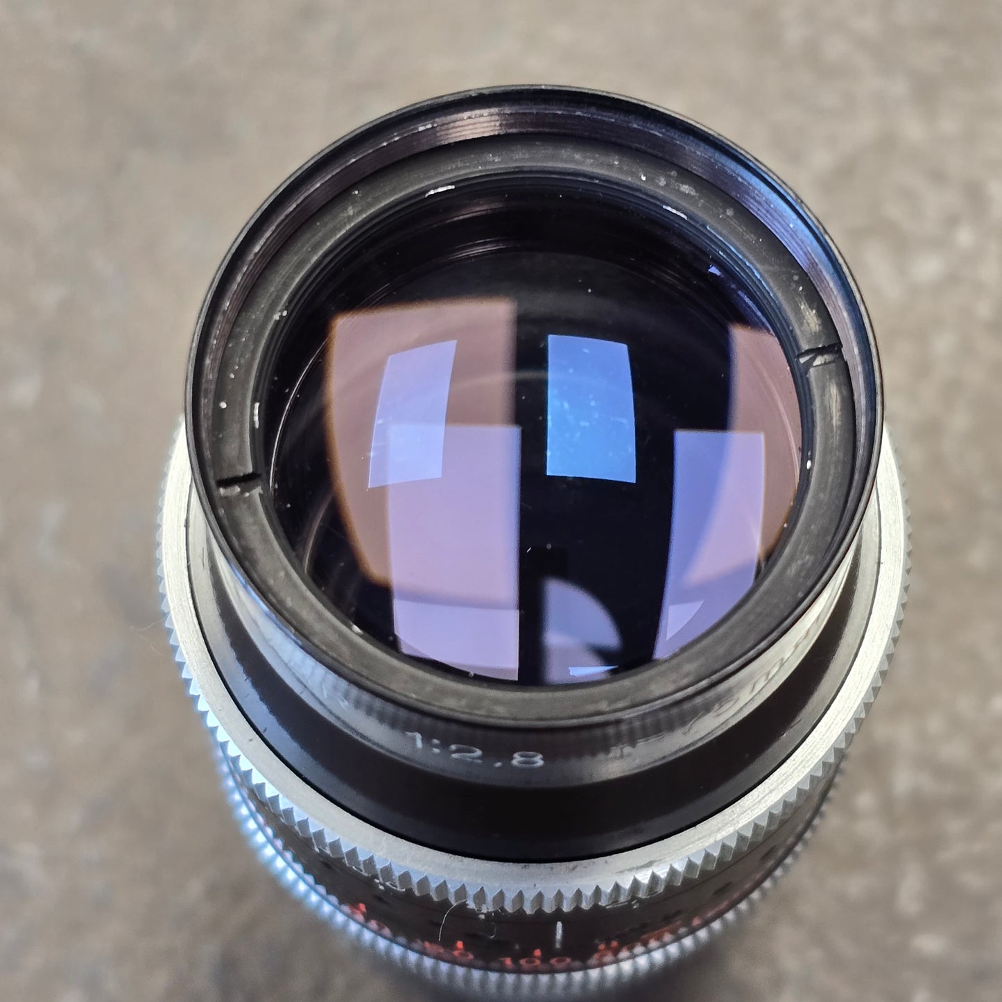 YVAR 75mm f2.8 AR C-Mount Lens S# 111898