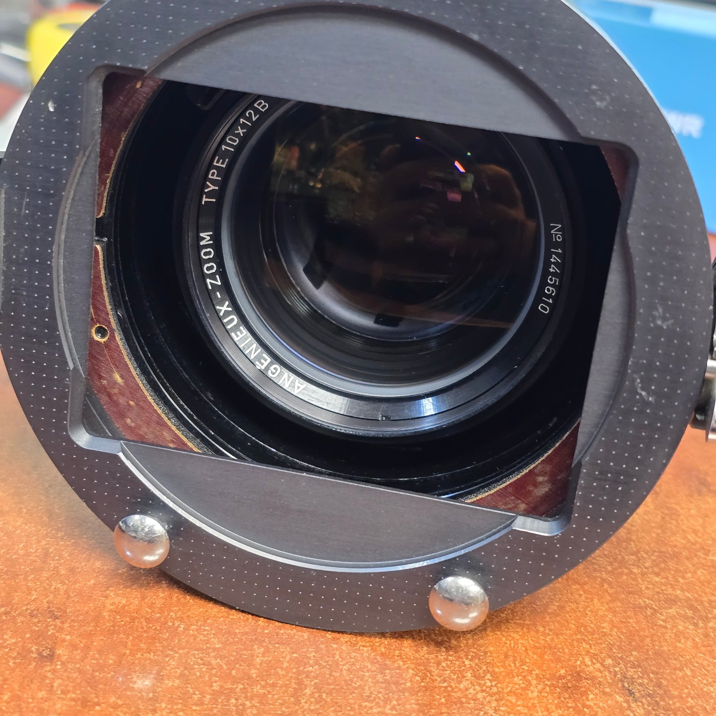 Arriflex 16BL Angenieux 12-120mm T2.1 HEC Coated Zoom Lens Type 10x12B in Blimp Housing S# 1445610