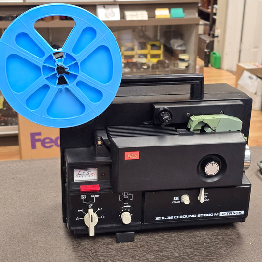 Elmo ST-600 M Super 8mm Sound Projector S# 408228