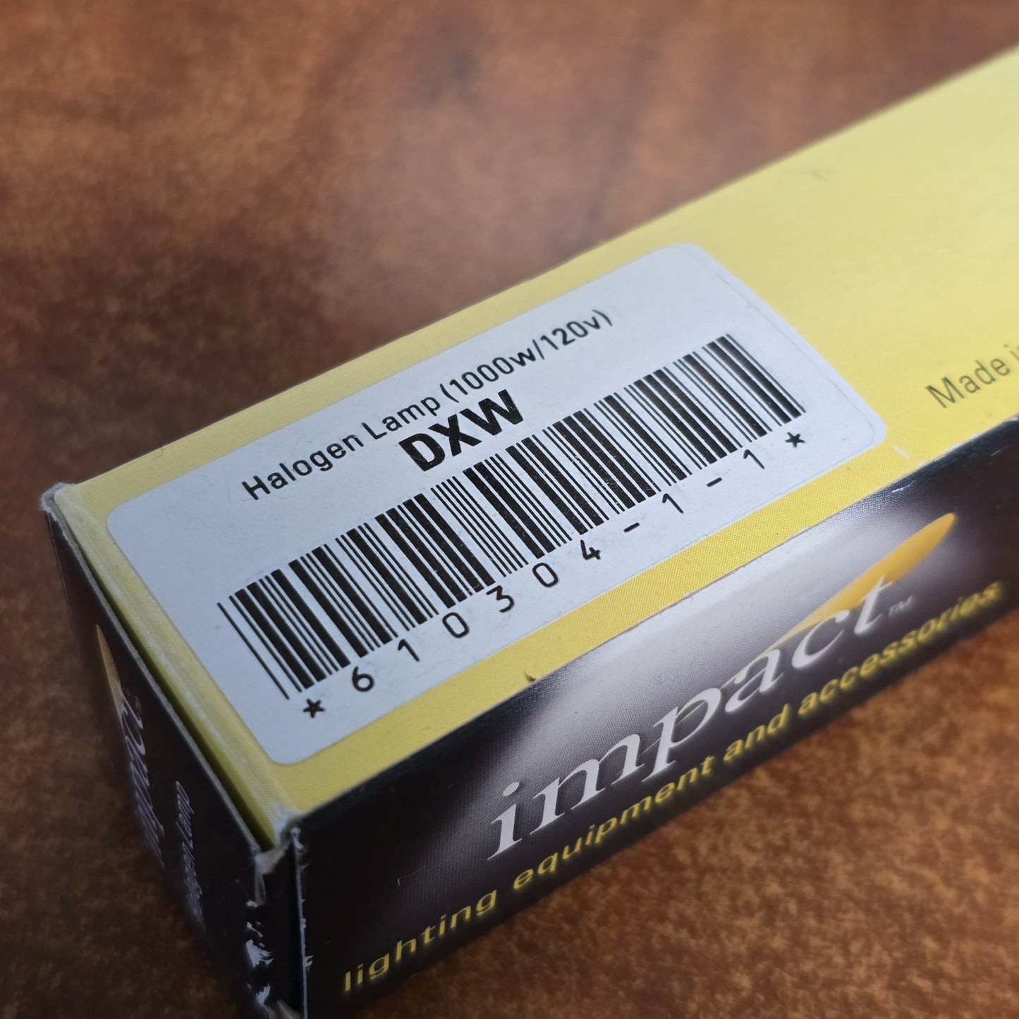 Impact DXW Halogen Lamp 120V 1000W