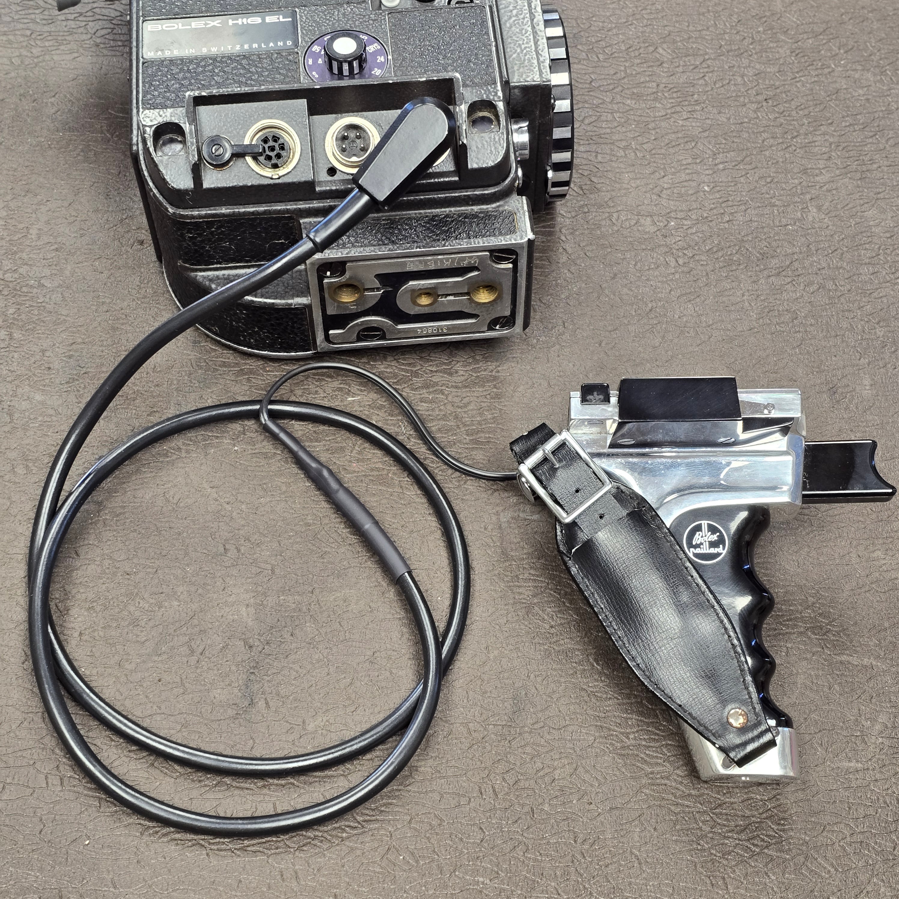 Bolex EL Electric On/Off Handgrip with Quick release adapter