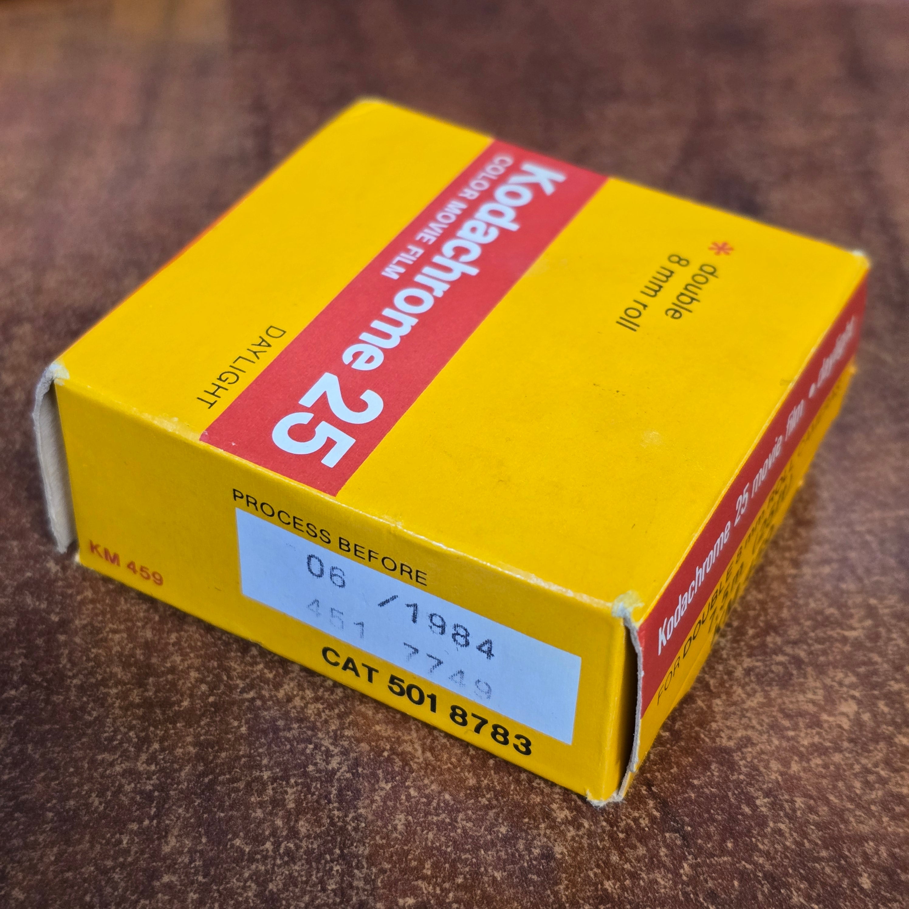 KODAK Kodachrome 25 Double 8mm Film ( Expired Stock ) – Du-All Camera