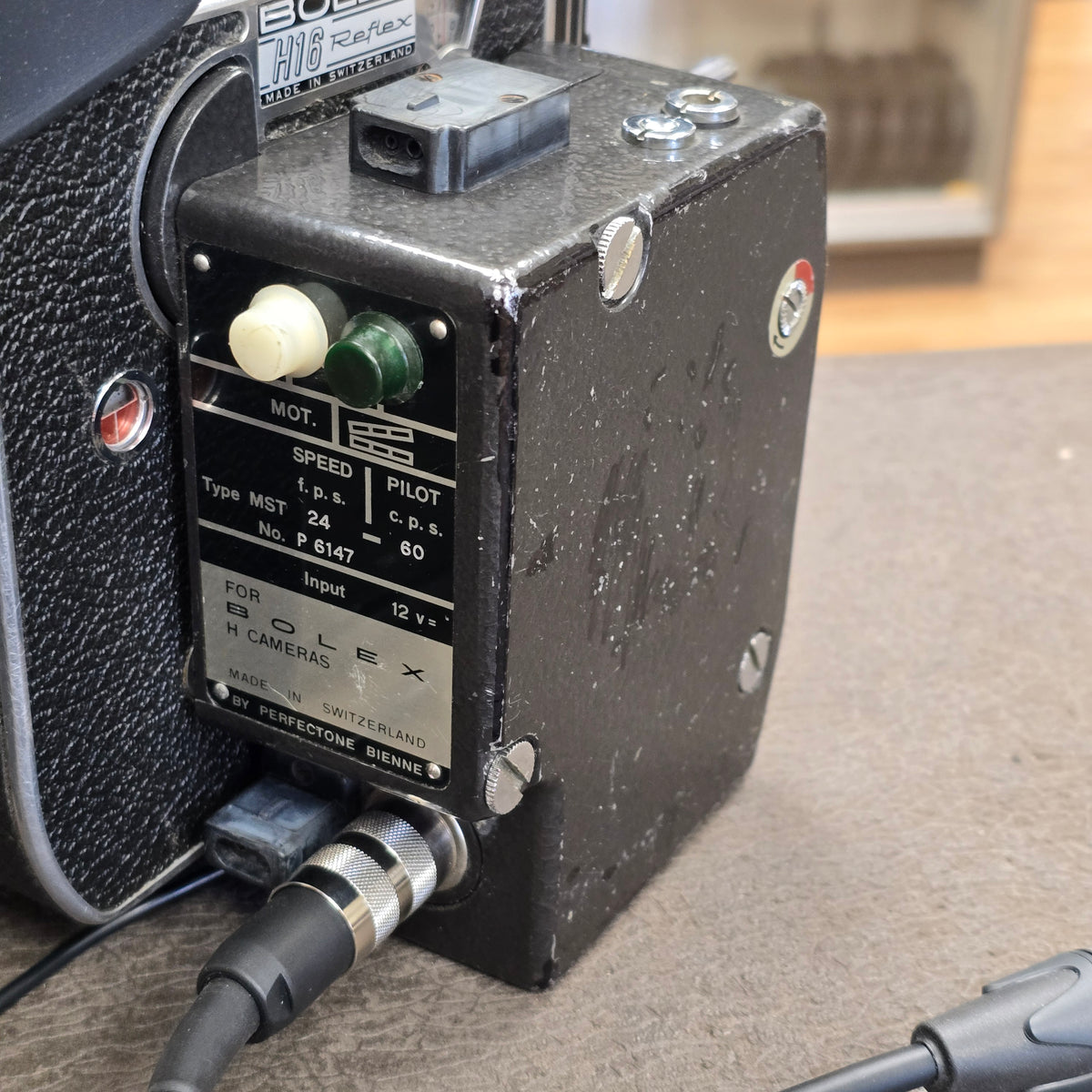 Bolex MST 24FPS Motor for H16 Cameras ( 6-Pin ) S# P6147