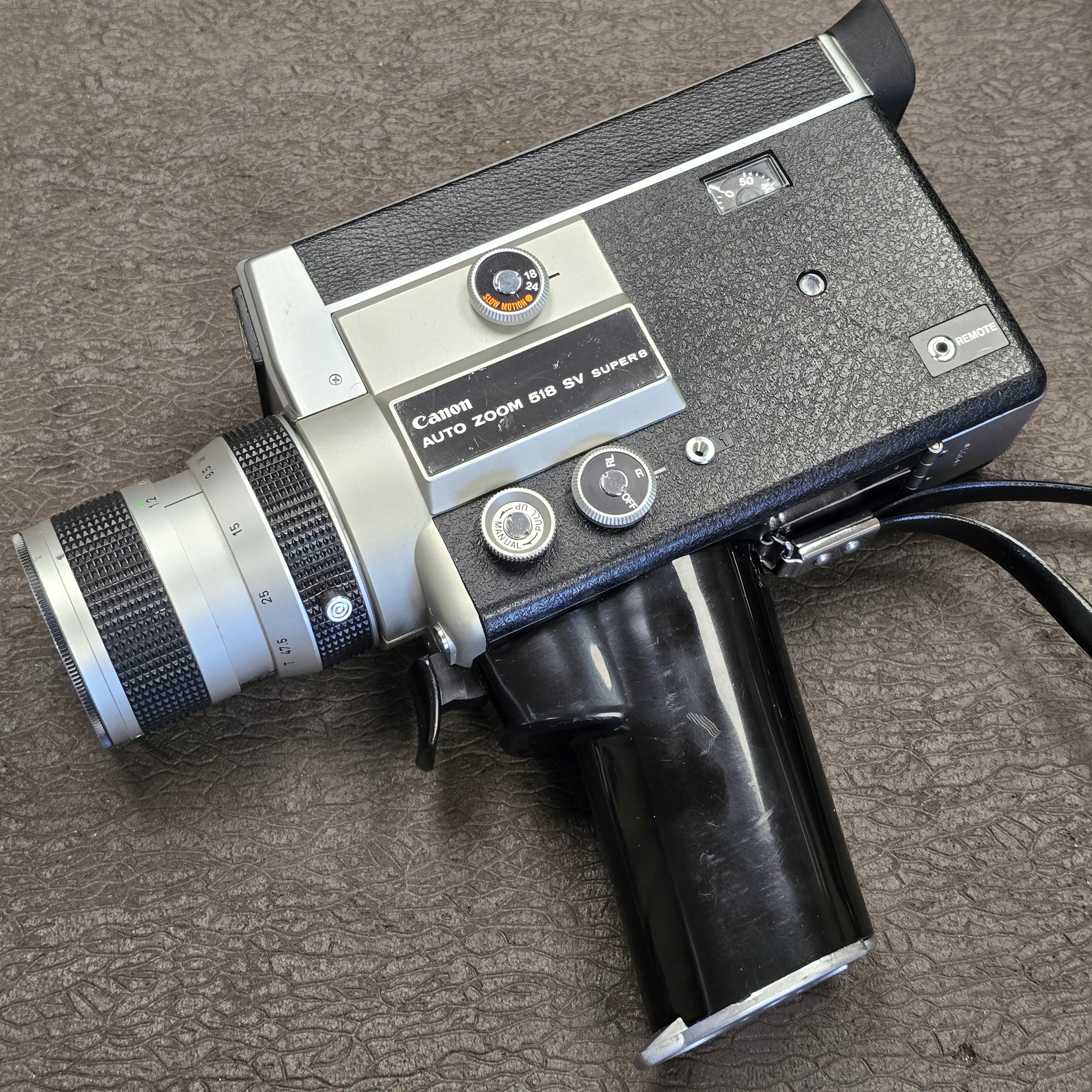 Canon 518 Auto Zoom SV (Special Version) Super 8mm Camera S