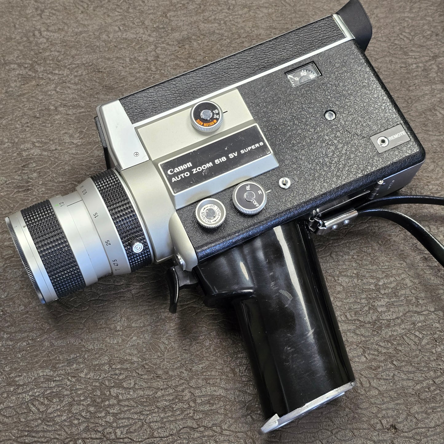 Canon 518 Auto Zoom SV (Special Version) Super 8mm Camera S# 163770