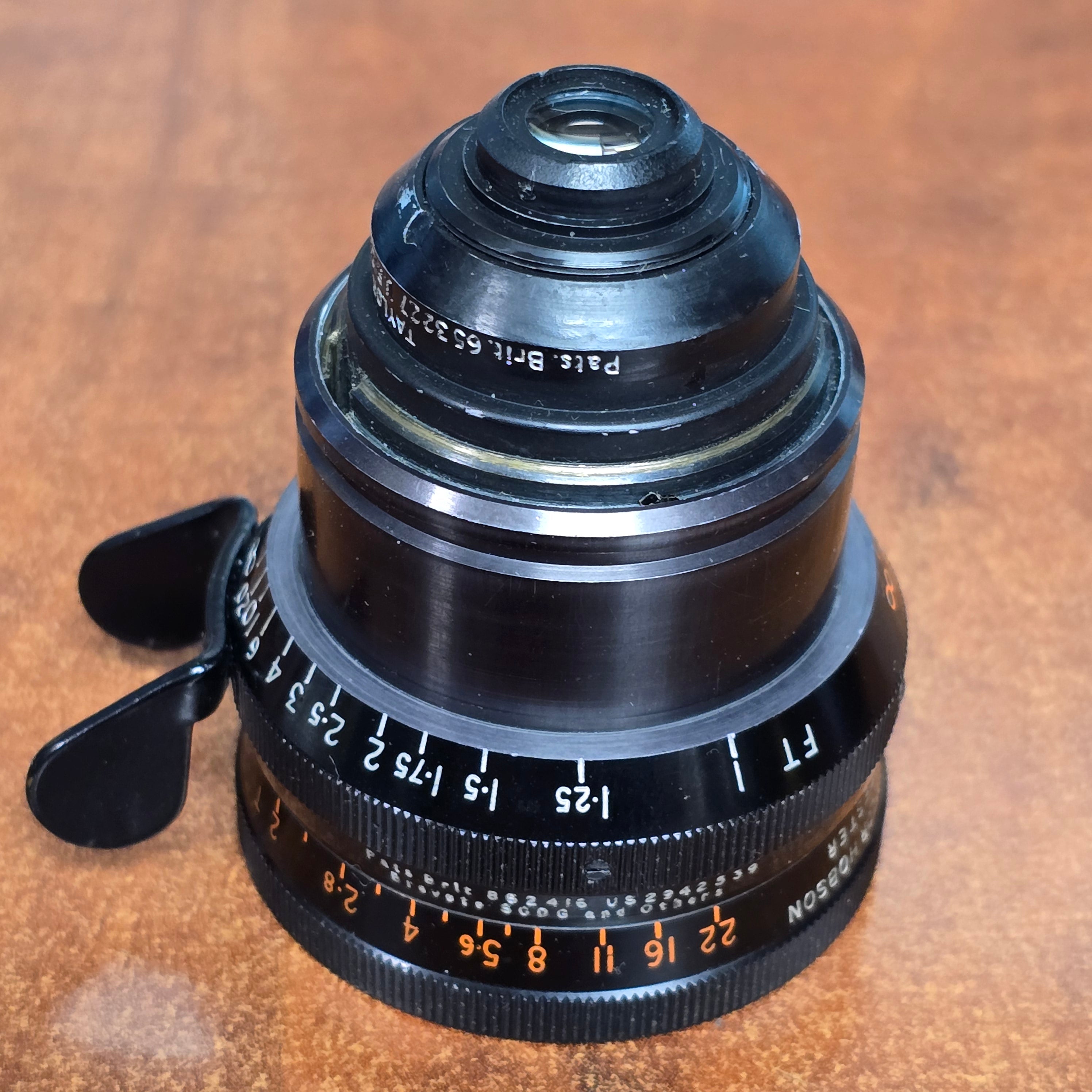COOKE KINETAL  25mm T2 f/1.8 レンズ Cooke Kinetal 25mm T2 / f1.8 Arri Standard Mount Lens S
