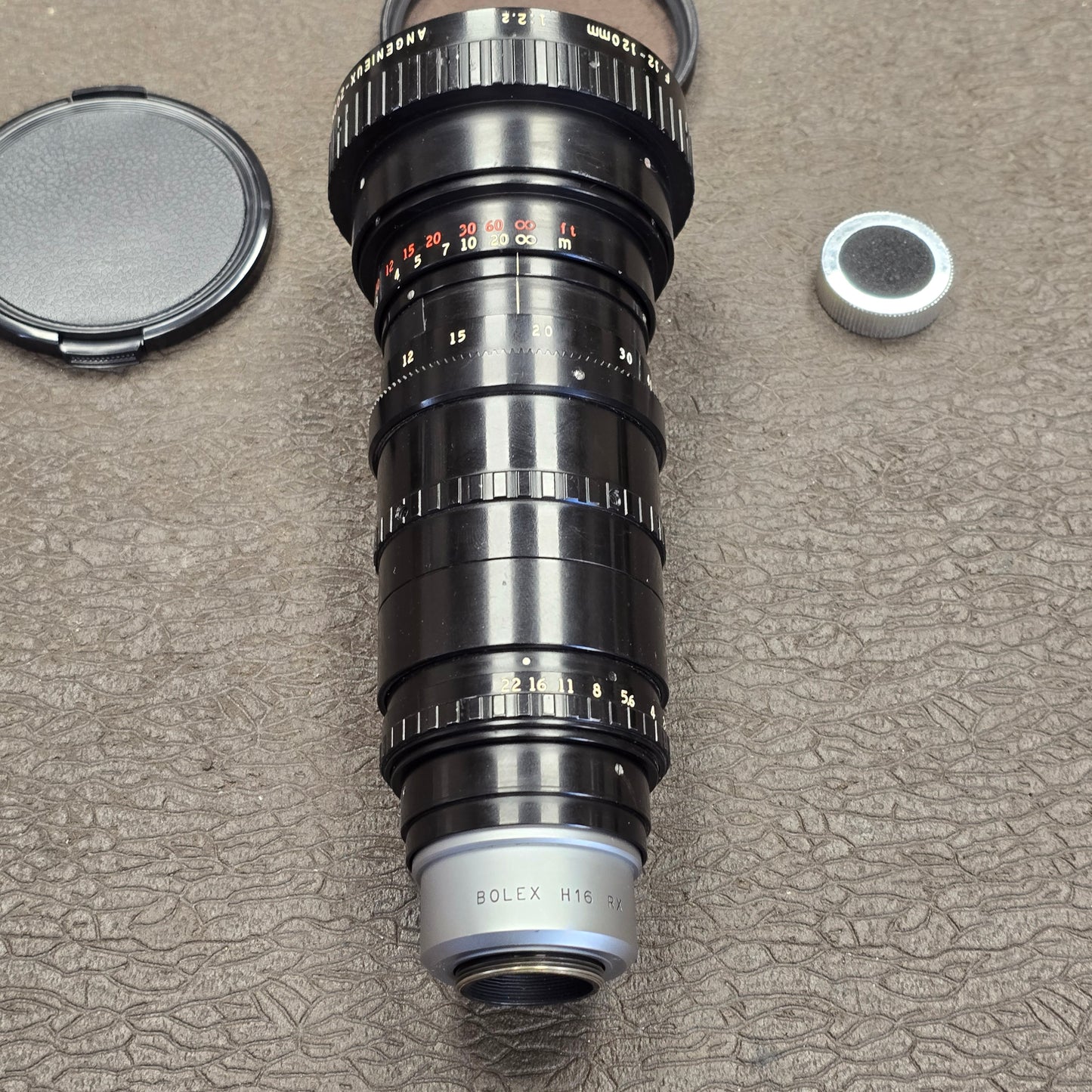 Angenieux 12-120mm f2.2 Type 10 x 12C C-Mount Zoom lens S# 1228457