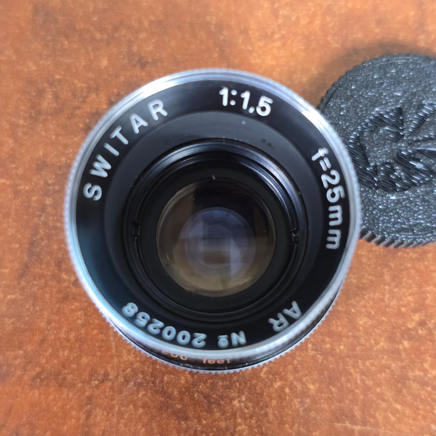 Switar 25mm f1.5 AR Non Reflex C-Mount Lens S# 200258