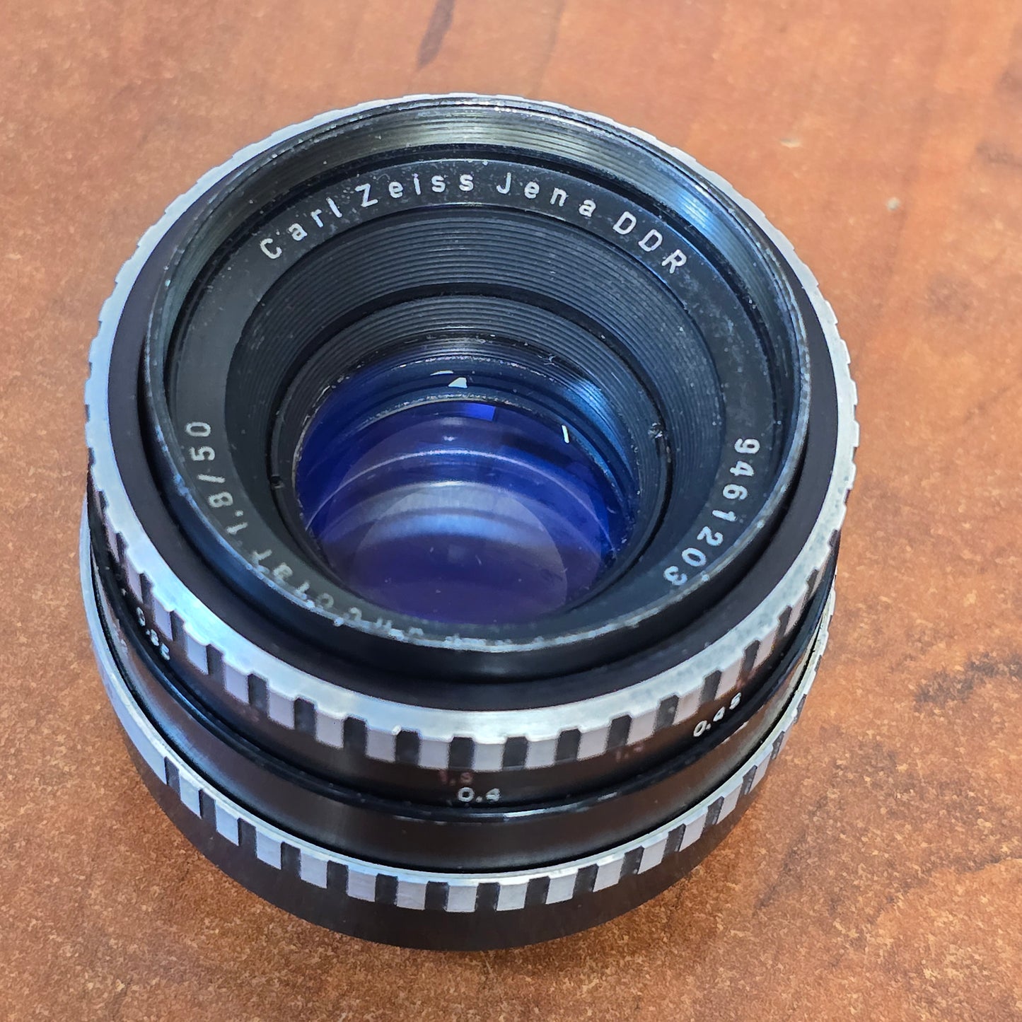 Carl Zeiss Jena DDR 50mm t/1.8 M42 Pentax Screw Mount S# 9461203