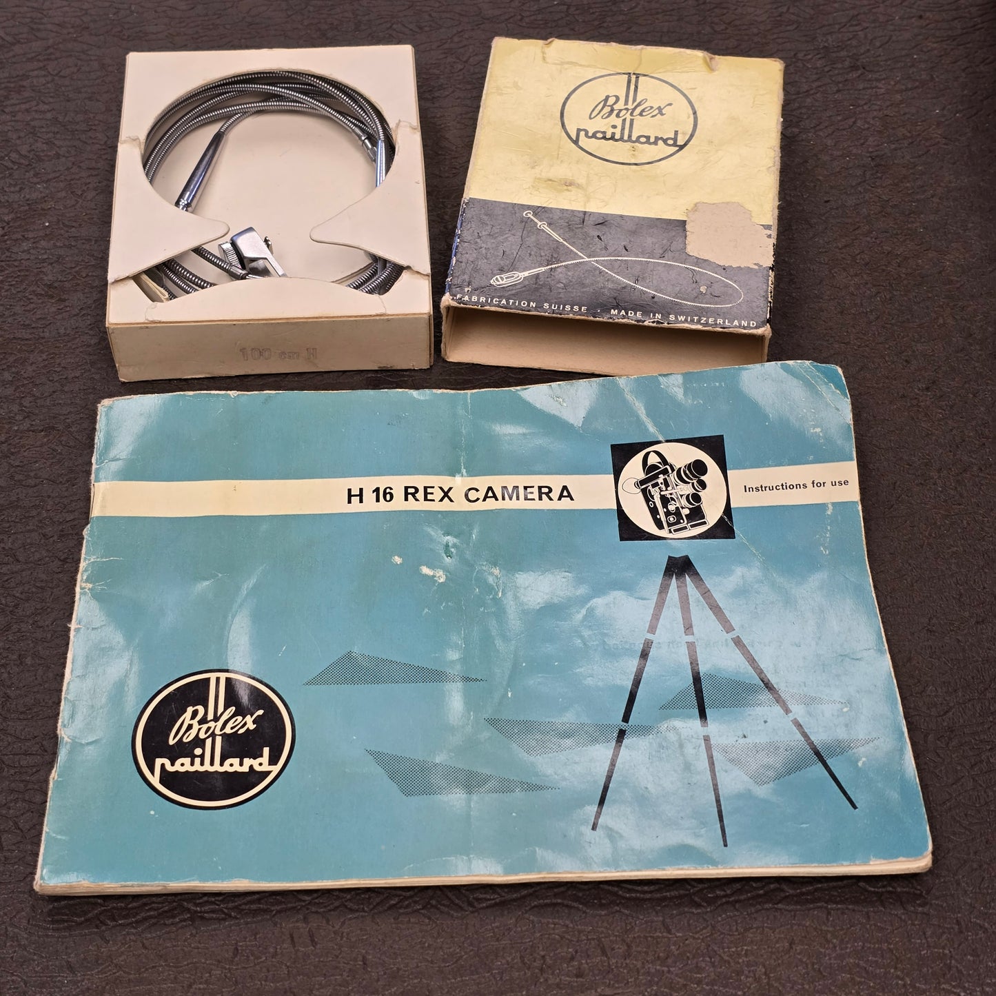 Bolex H16 Rex 4 with 10x Viewfinder S# 217159 With Case & Accessories