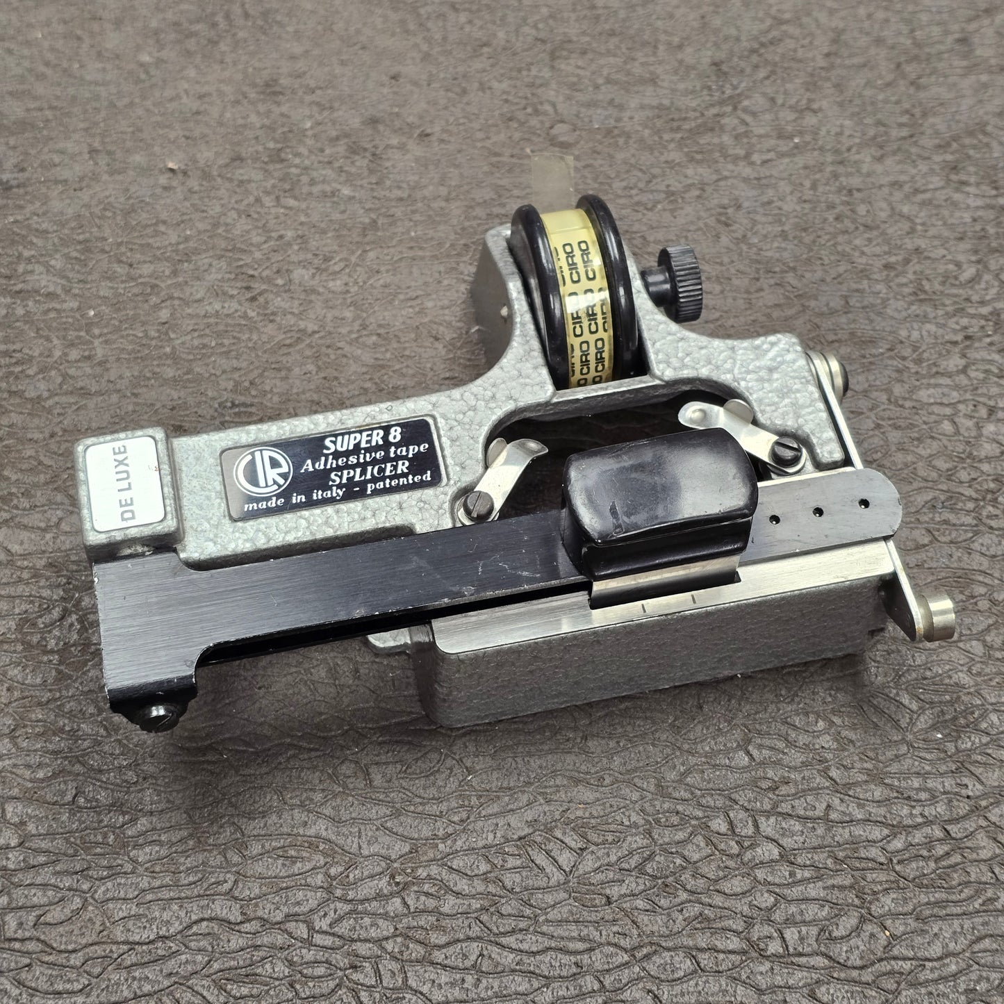 Costruzione Incollatrici Rapide-Roma CIR Deluxe Matrix Super 8mm Tape Splicer