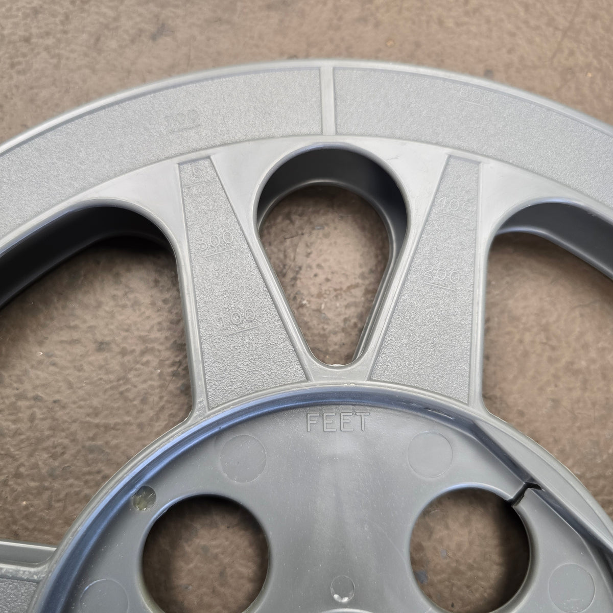 Tayloreel 16mm 800' Plastic Film Reel with 800' Storage Can