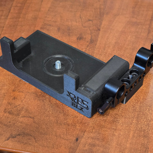 Ares Flat Base Rod Support System for Bolex H16 & H8 cameras (BLX)