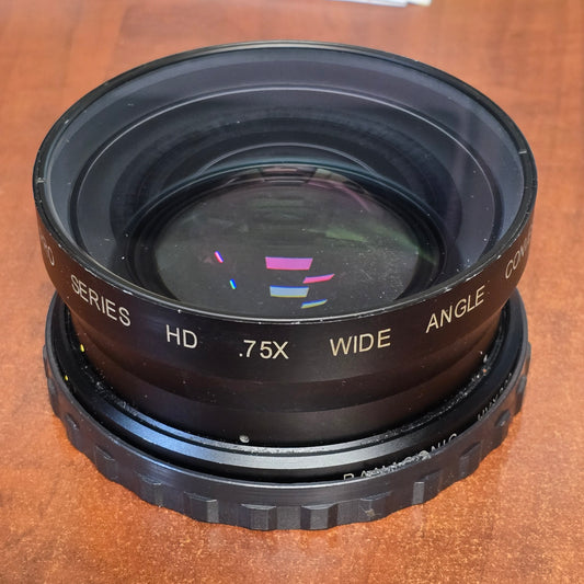 Century Pro Series 0.75x Wide Angle Converter Lens for Panasonic HVX200 S# C133828