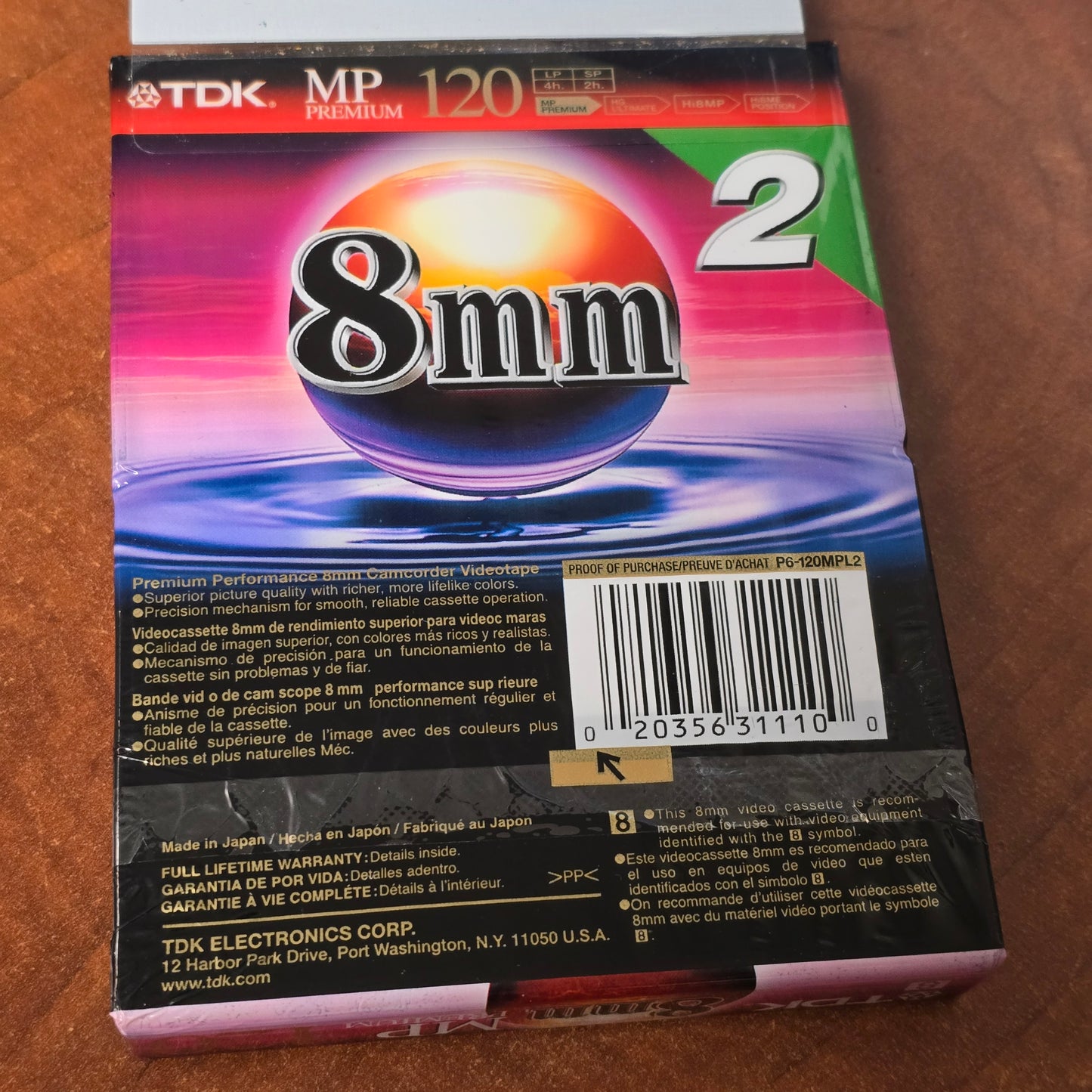 TDK Hi8 MP Premium 120 Cassette ( 2 Pack )