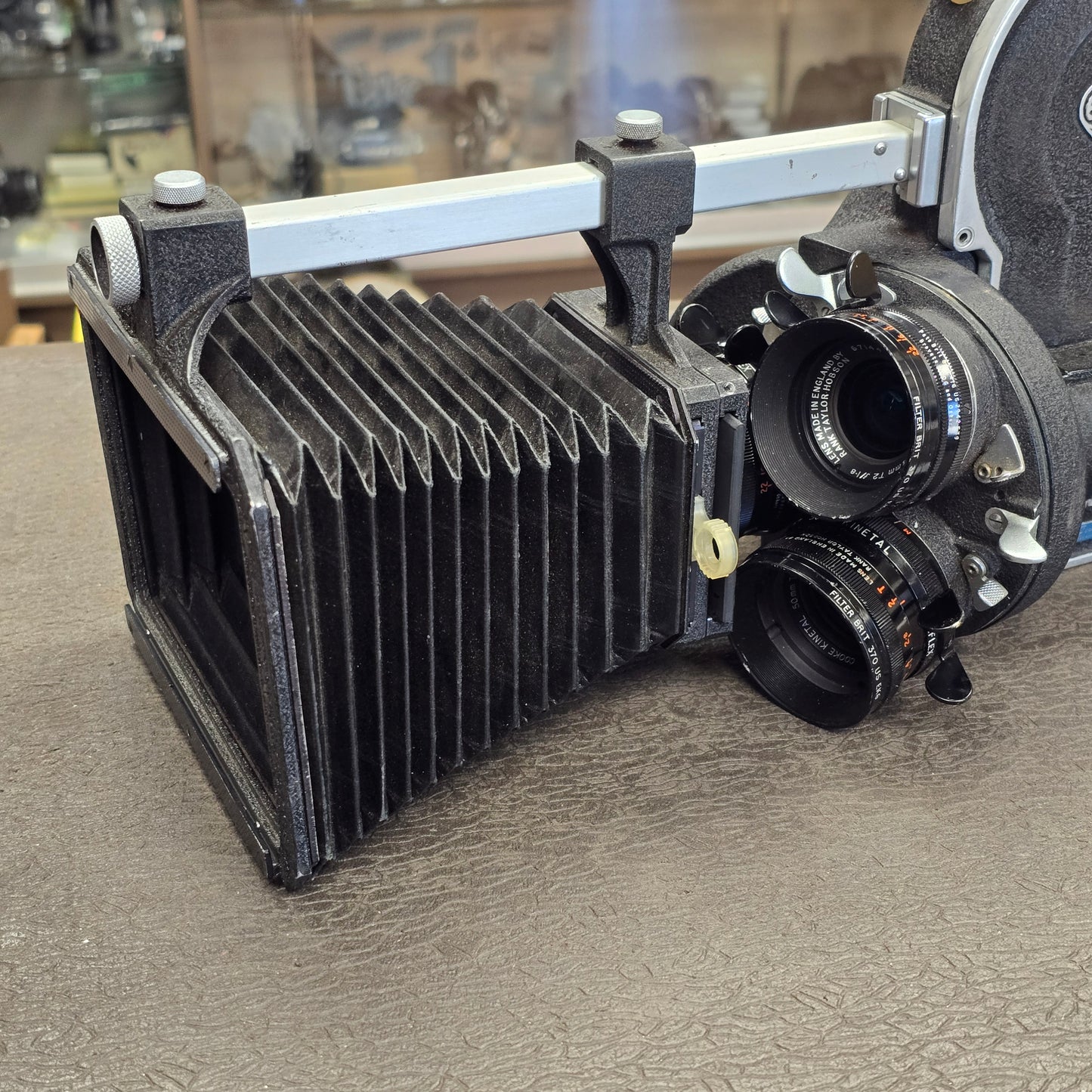 Arriflex 2"x 2" Mattebox with Beam & filter tray S# 2821