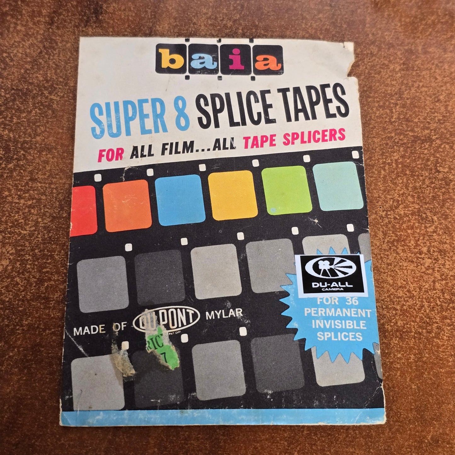 Baia Super 8mm Film Splices Pack of 36 Splices