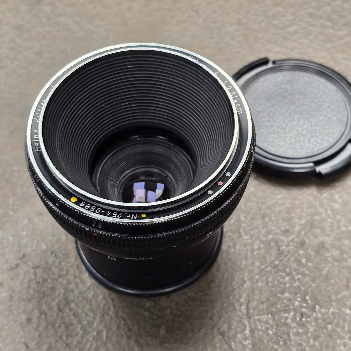 Heinz Kilfitt Munchen Makro-Kilar A  40mm f2.8 (1:2.8/4CM) Arri Standard Mount Lens S# Nr.254-0588