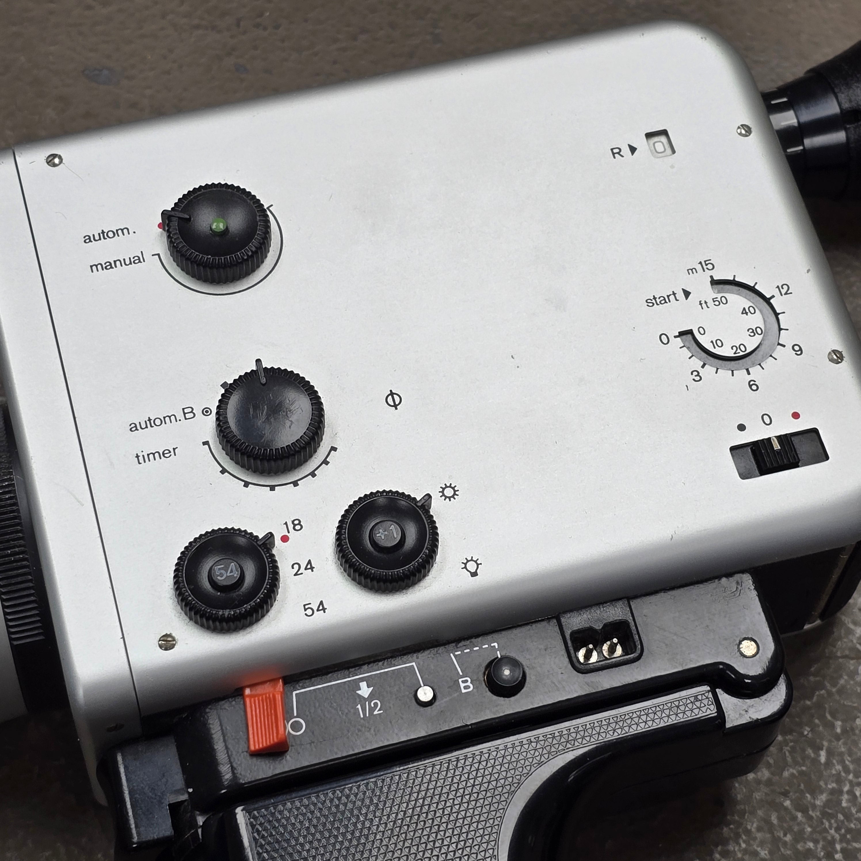 Nizo 801 Macro Super 8mm Camera (Silver Version) S# 1279565