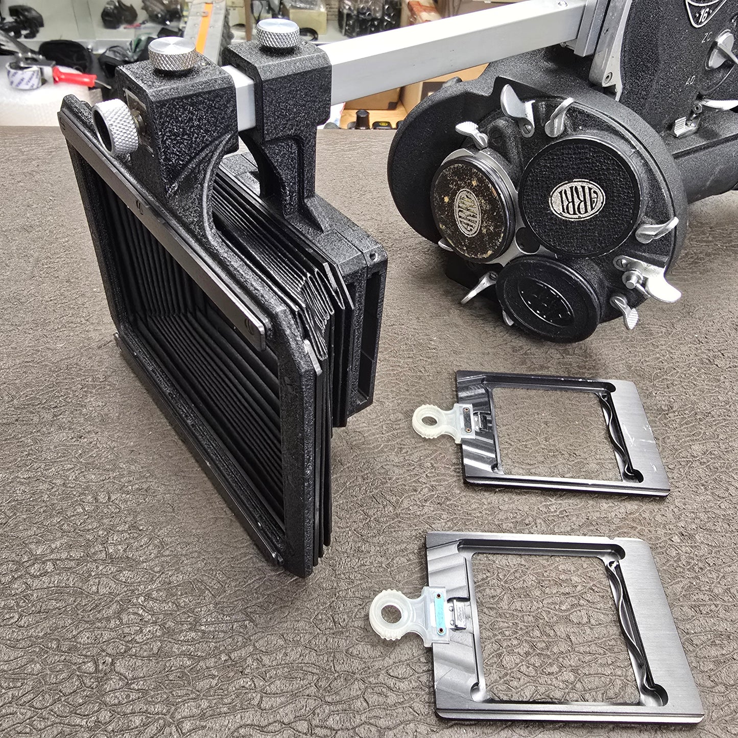 Arriflex 2"x2" Mattebox with 8" Beam S# 8666