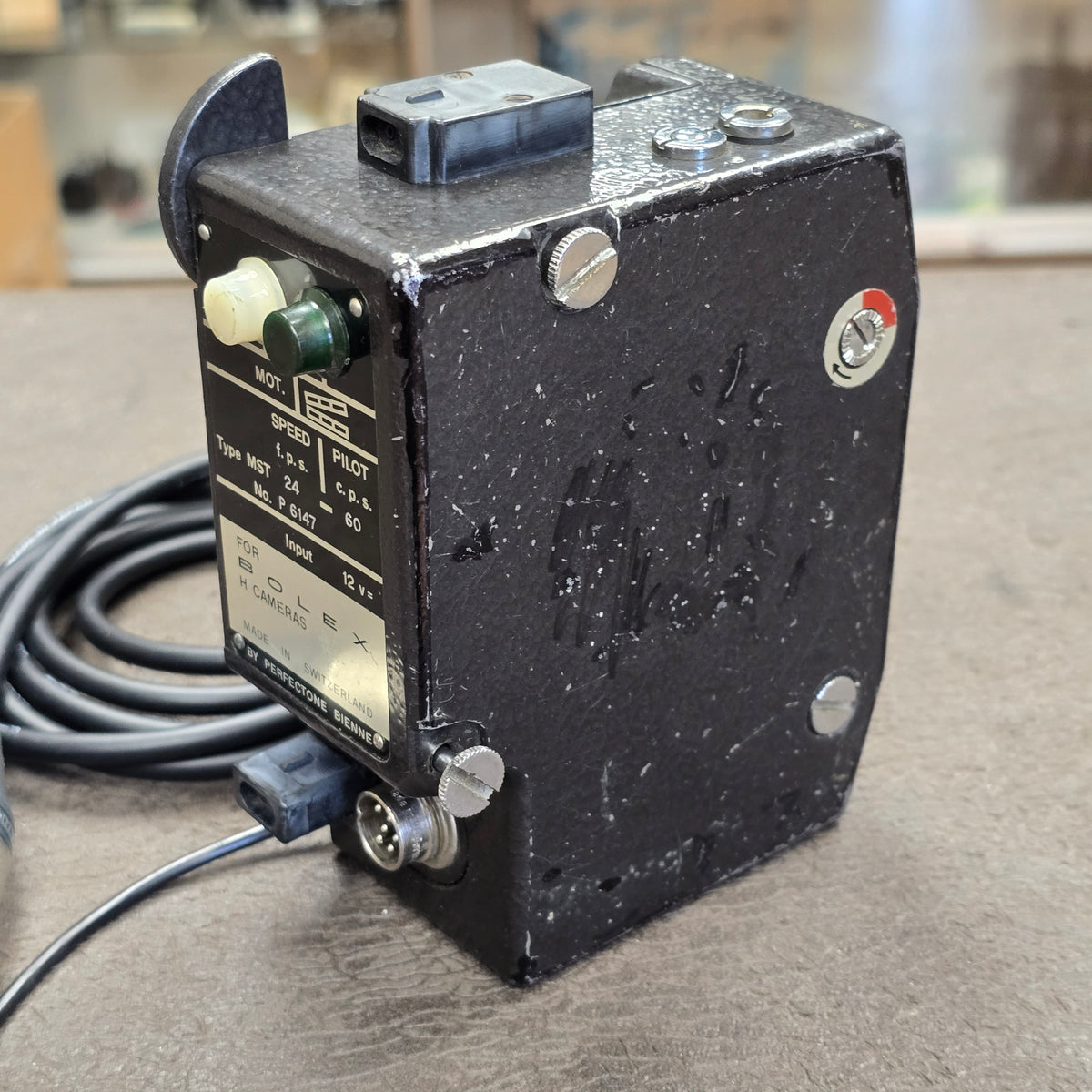 Bolex MST 24FPS Motor for H16 Cameras ( 6-Pin ) S# P6147