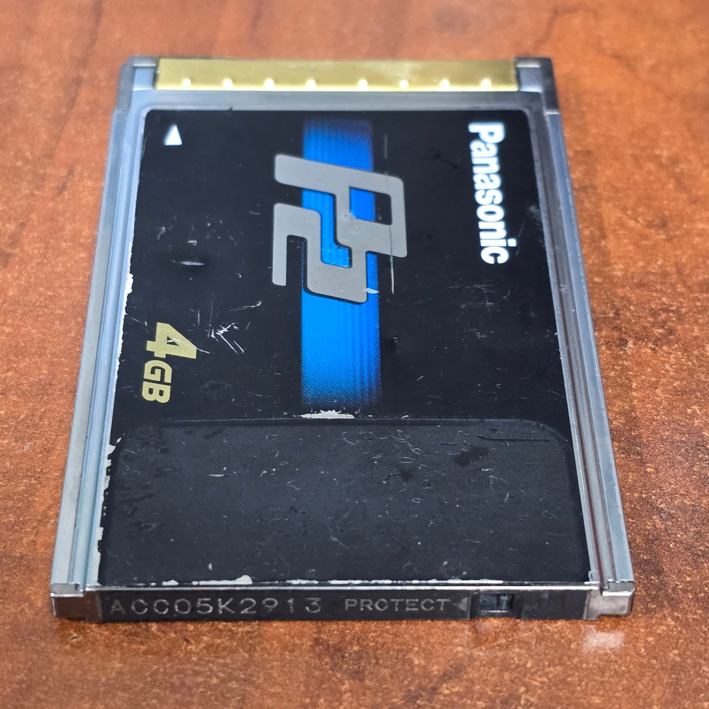 Panasonic 4GB P2 Card ( AJ-P2C004HG ) S# ACC05K2913