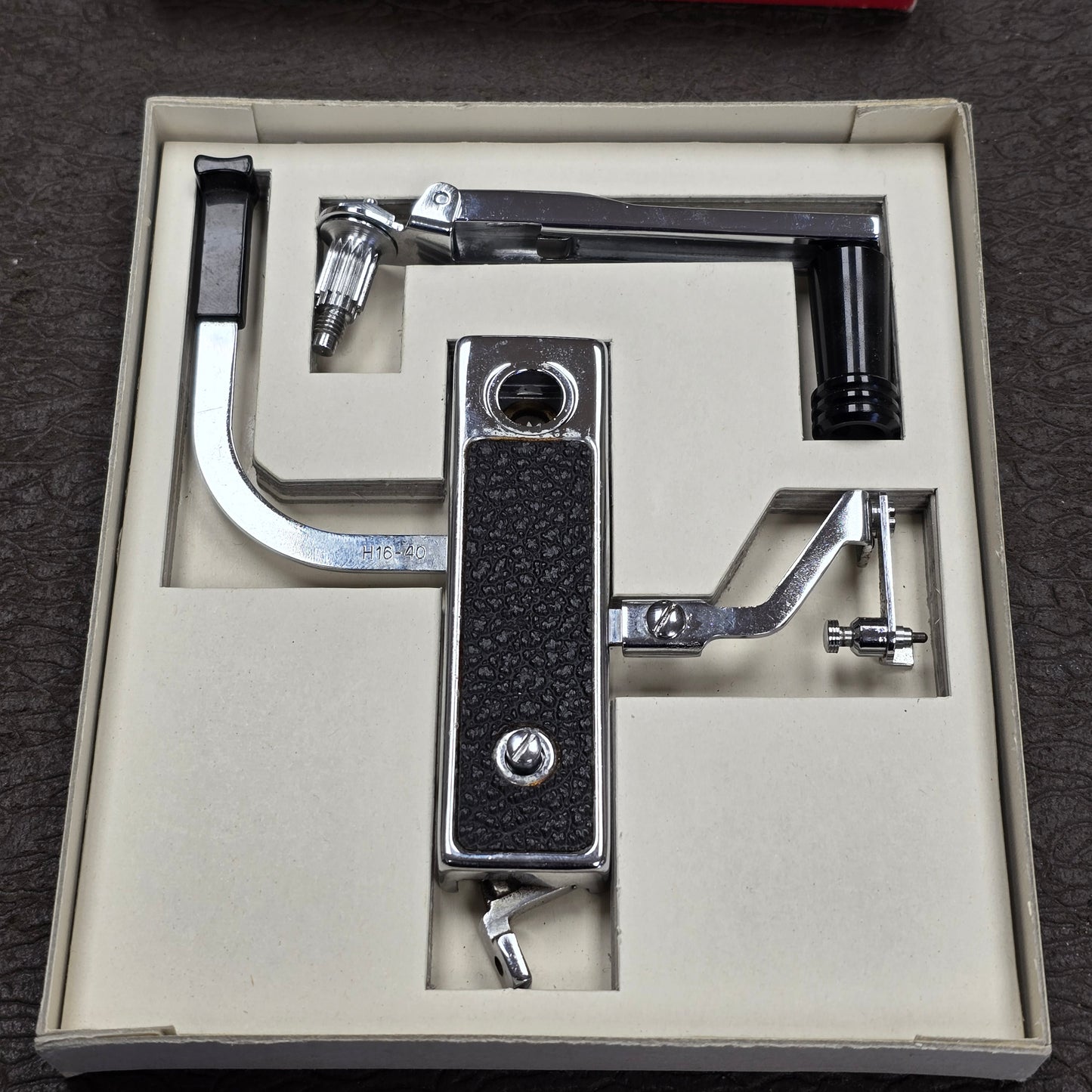 Bolex Rex-O-Fader with Winding Crank Long Knob